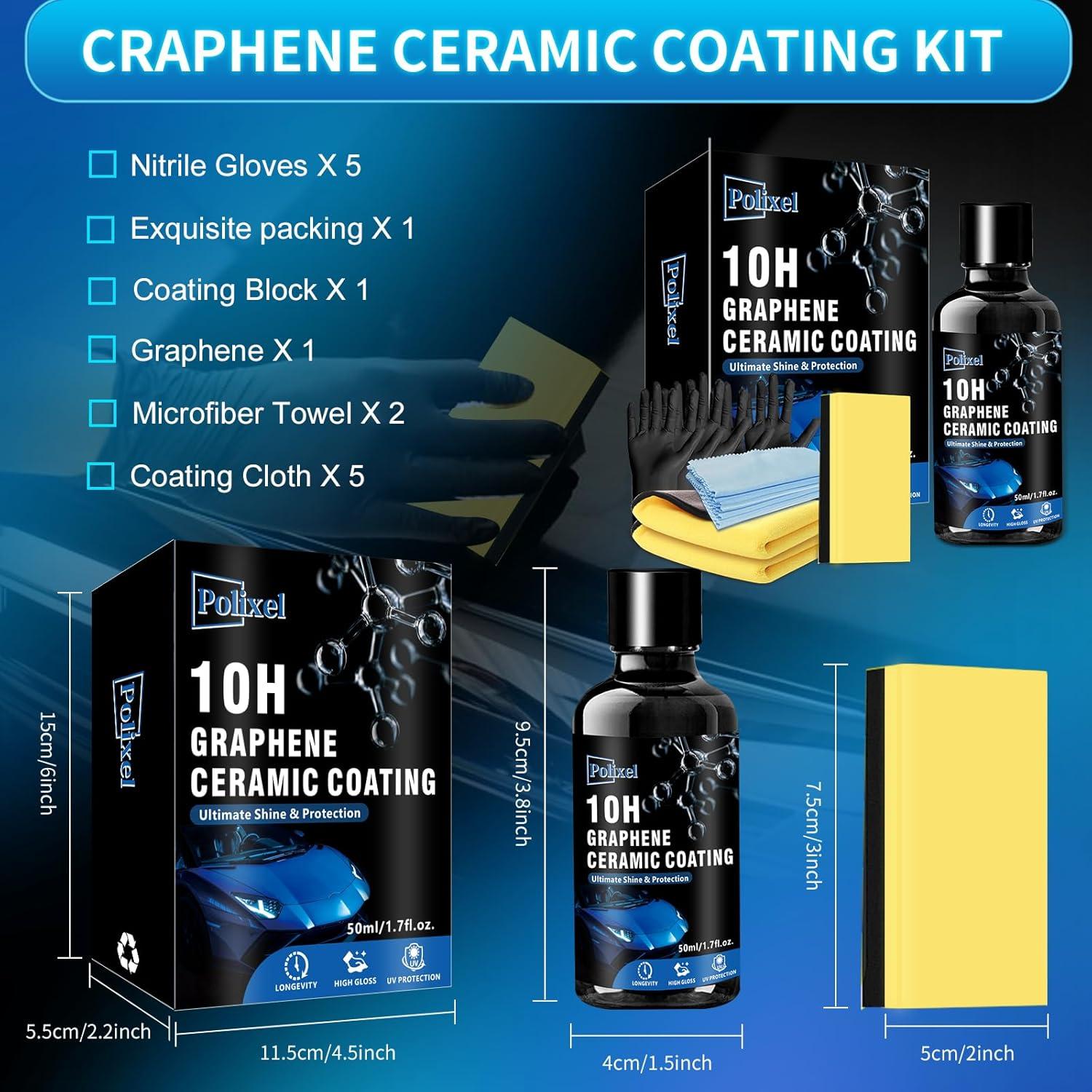 Sellador Cerámico 10H POLIXEL para Pintura de Auto 48.51g