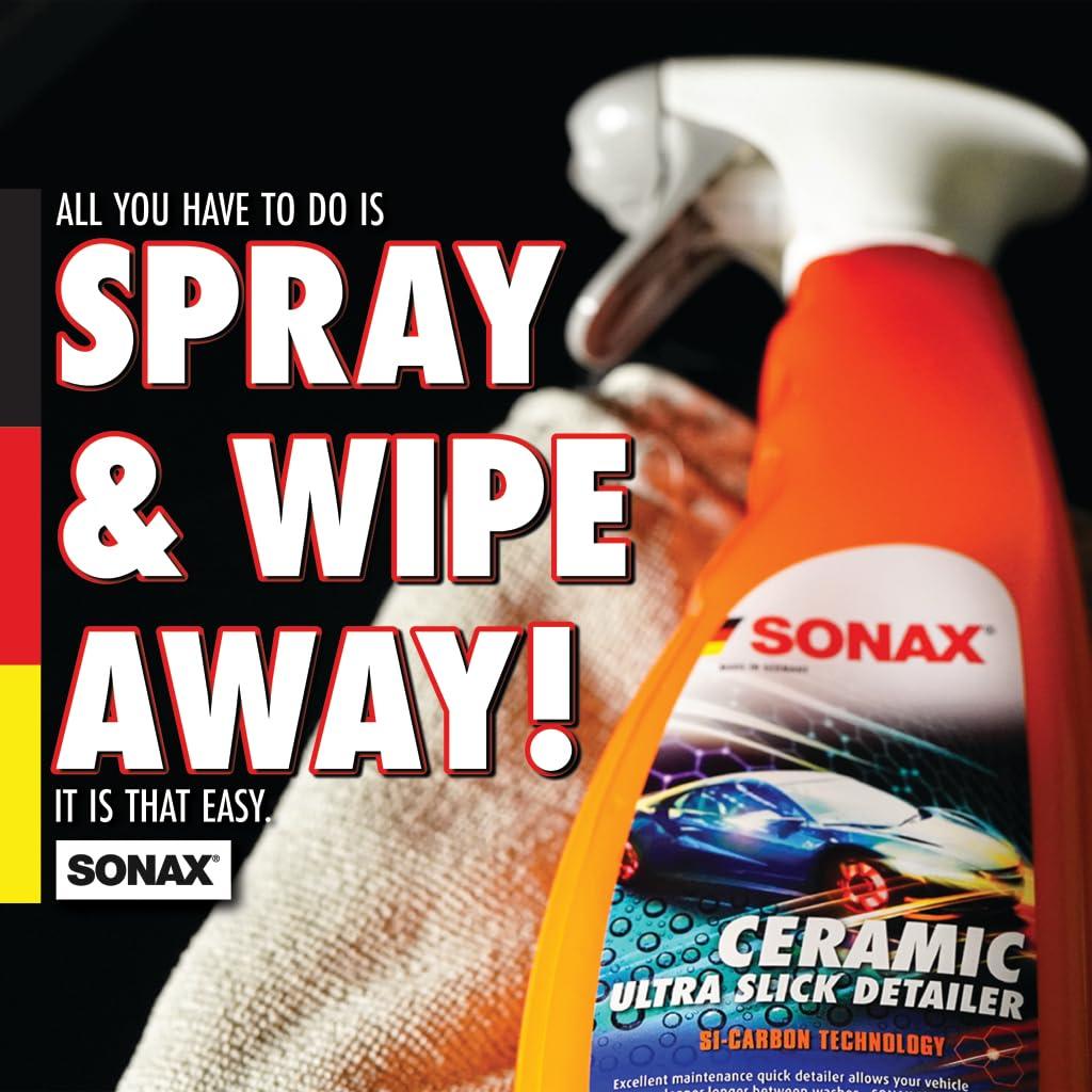 Combo Spray Cerámico SONAX | Protección Pintura Hidrofóbica
