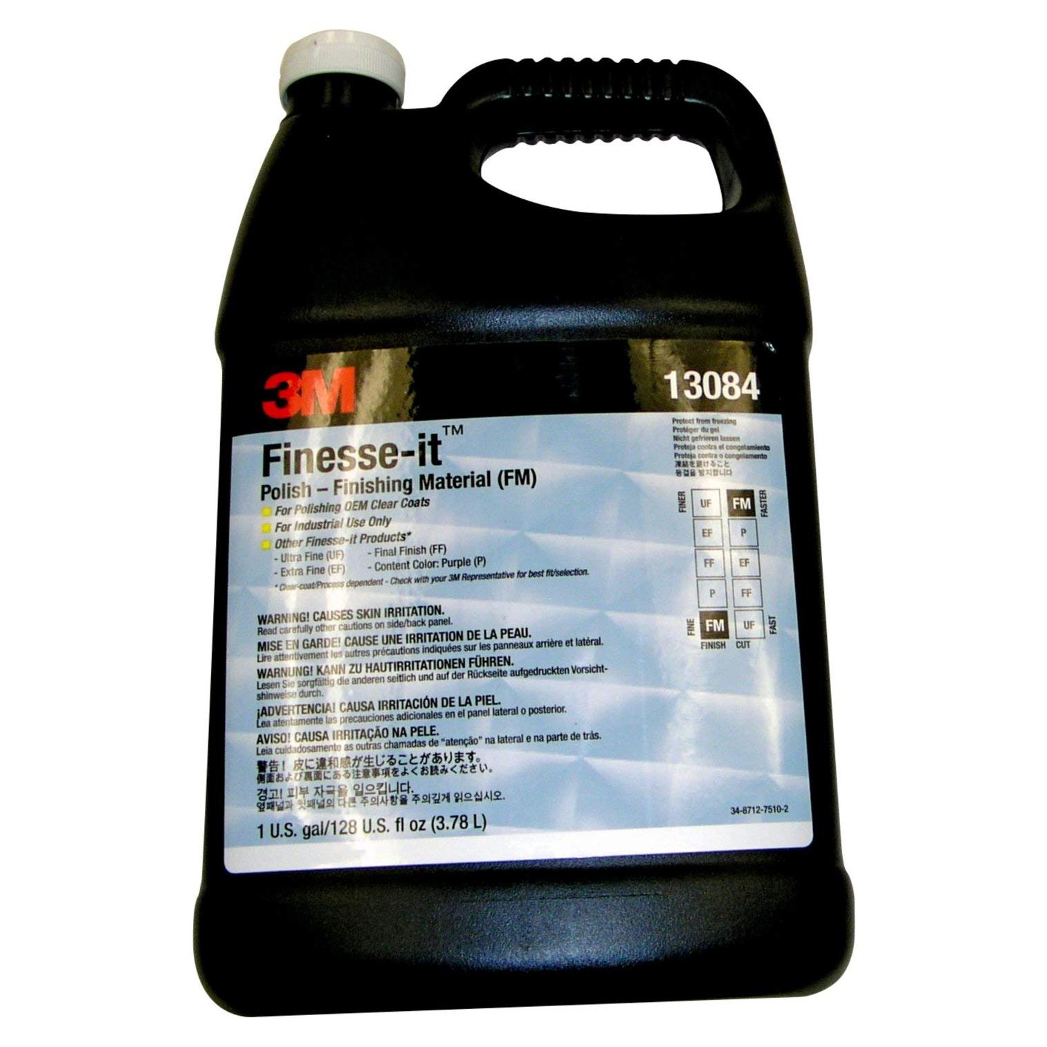 Pulidor 3M Finesse-it 13084 Blanco 3.8L - Acabado Profesional