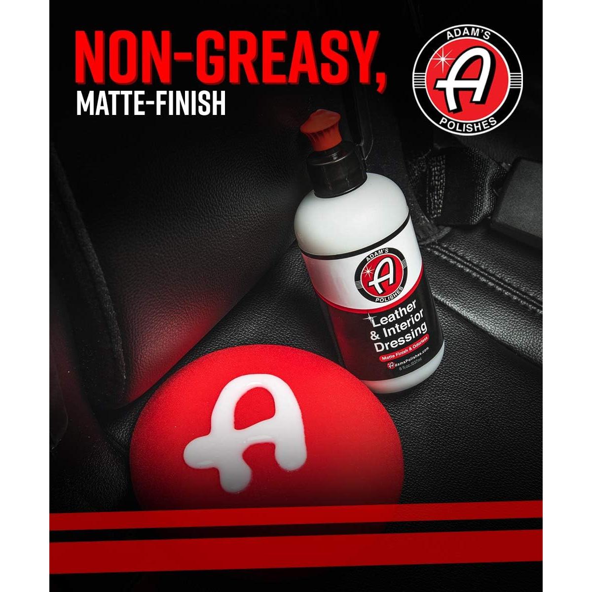 Acabado Mate para Cuero Adam's Polishes - Protección UV 0.45kg