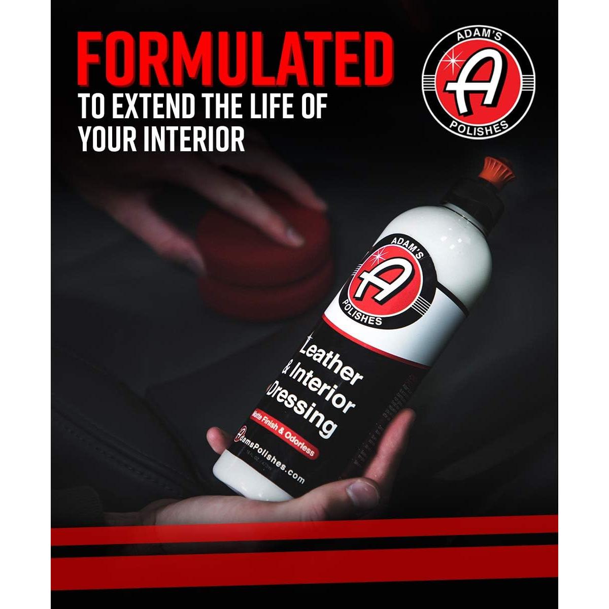 Acabado Mate para Cuero Adam's Polishes - Protección UV 0.45kg