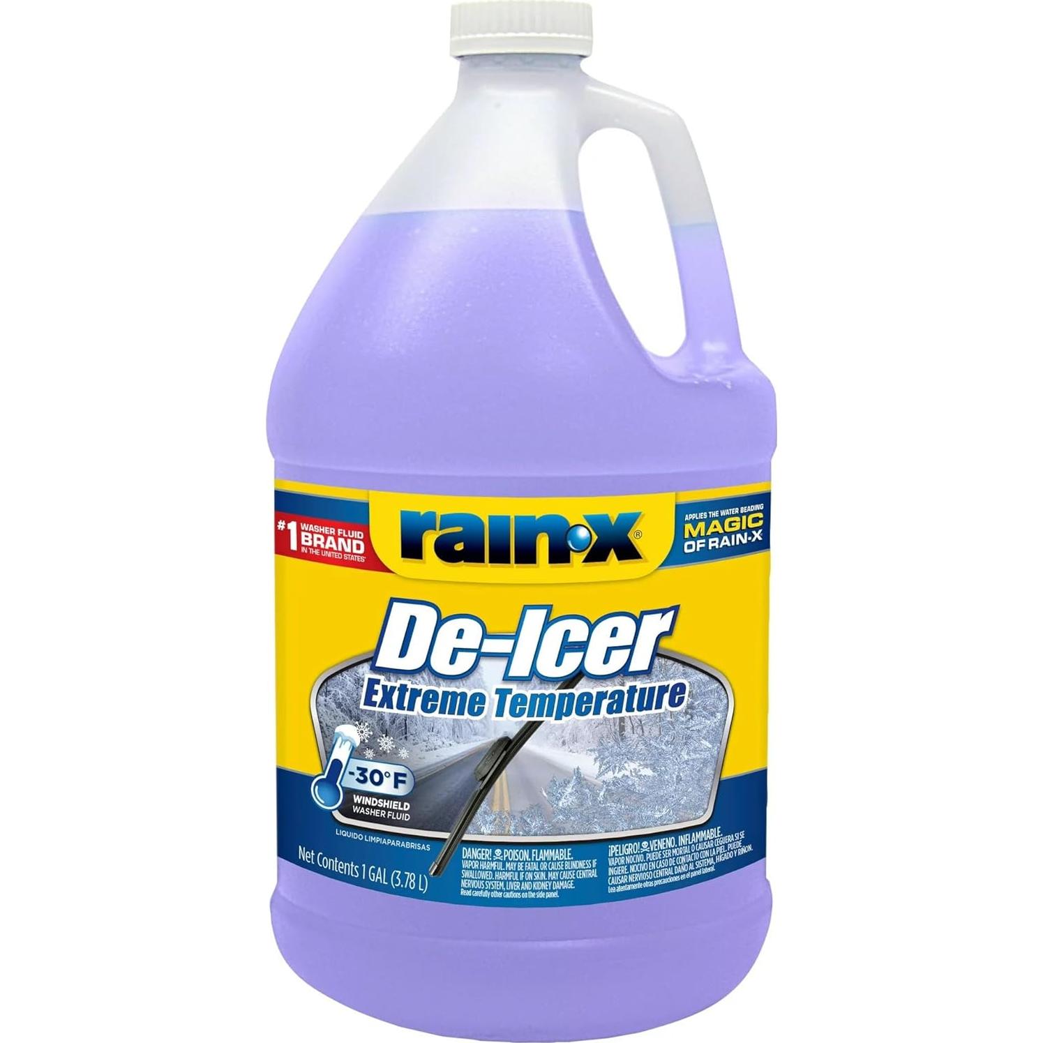 Líquido Limpiaparabrisas Deshielante Rain-X -30°C 3.8kg