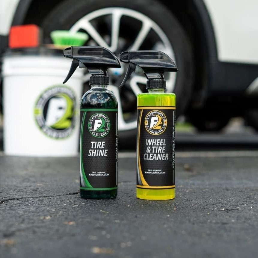 Brillo de Neumáticos ExoForma 473 ml - Acabado Satinado Duradero