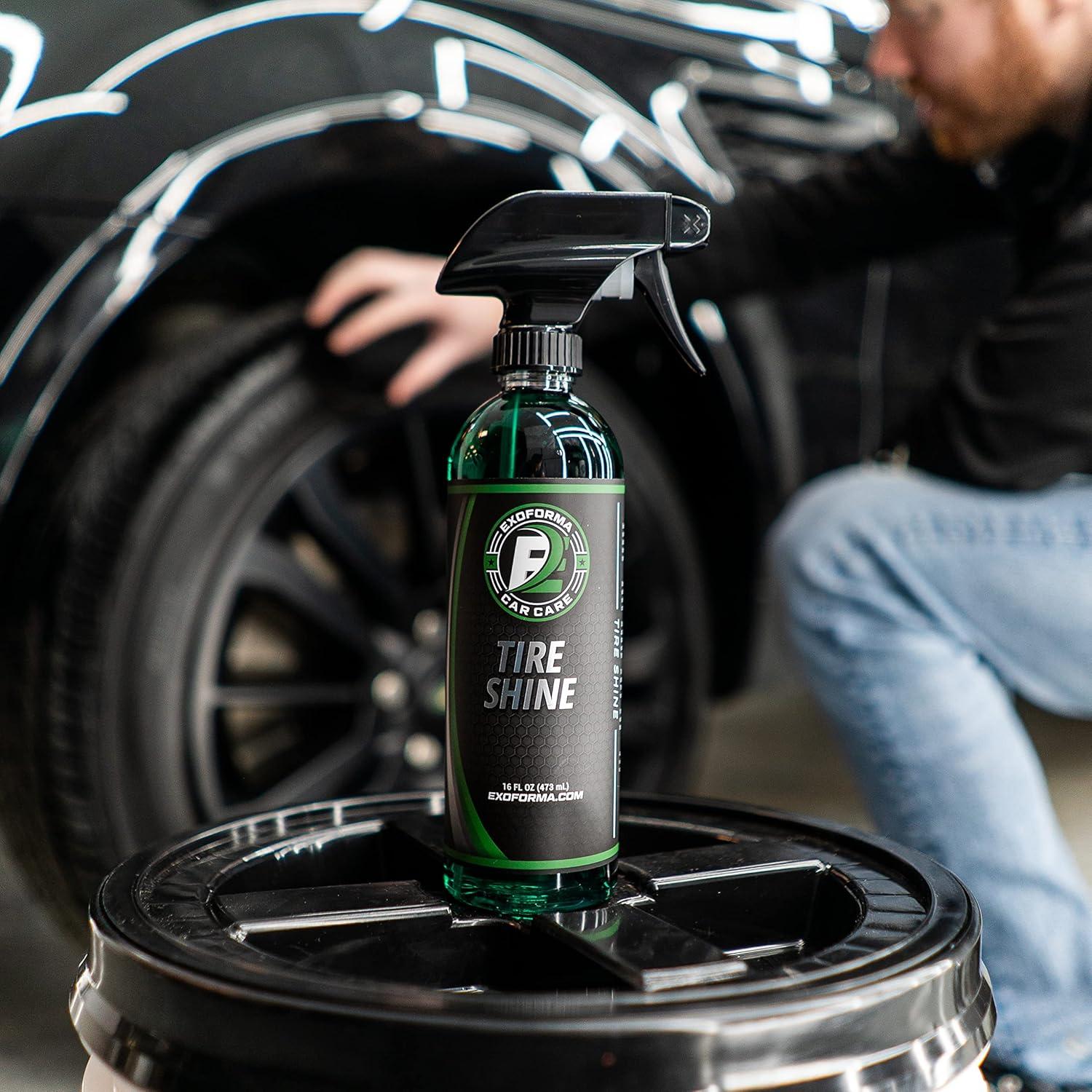 Brillo de Neumáticos ExoForma 473 ml - Acabado Satinado Duradero