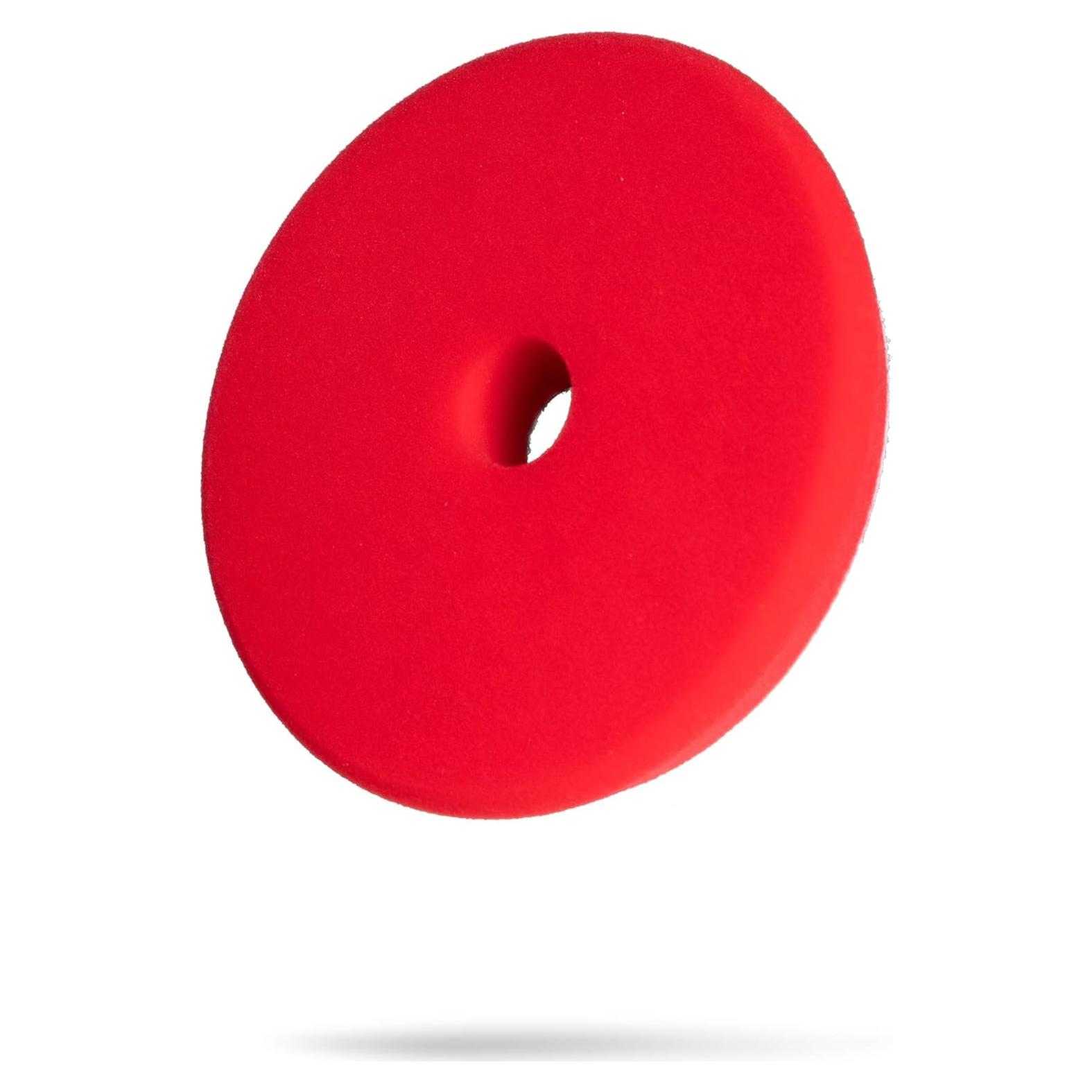 Almohadilla de Pulido Adam's 6.5" Roja - Espuma Ultra Suave