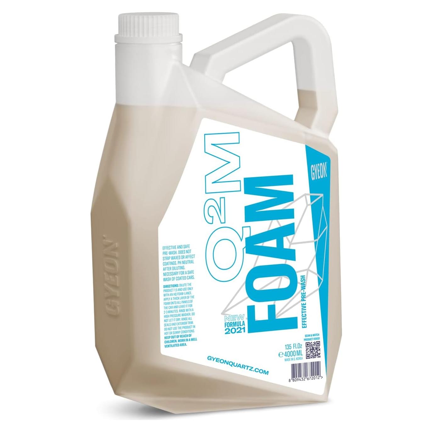 Gyeon Foam 4000ml - Espuma Prelavado Coche Neutra pH