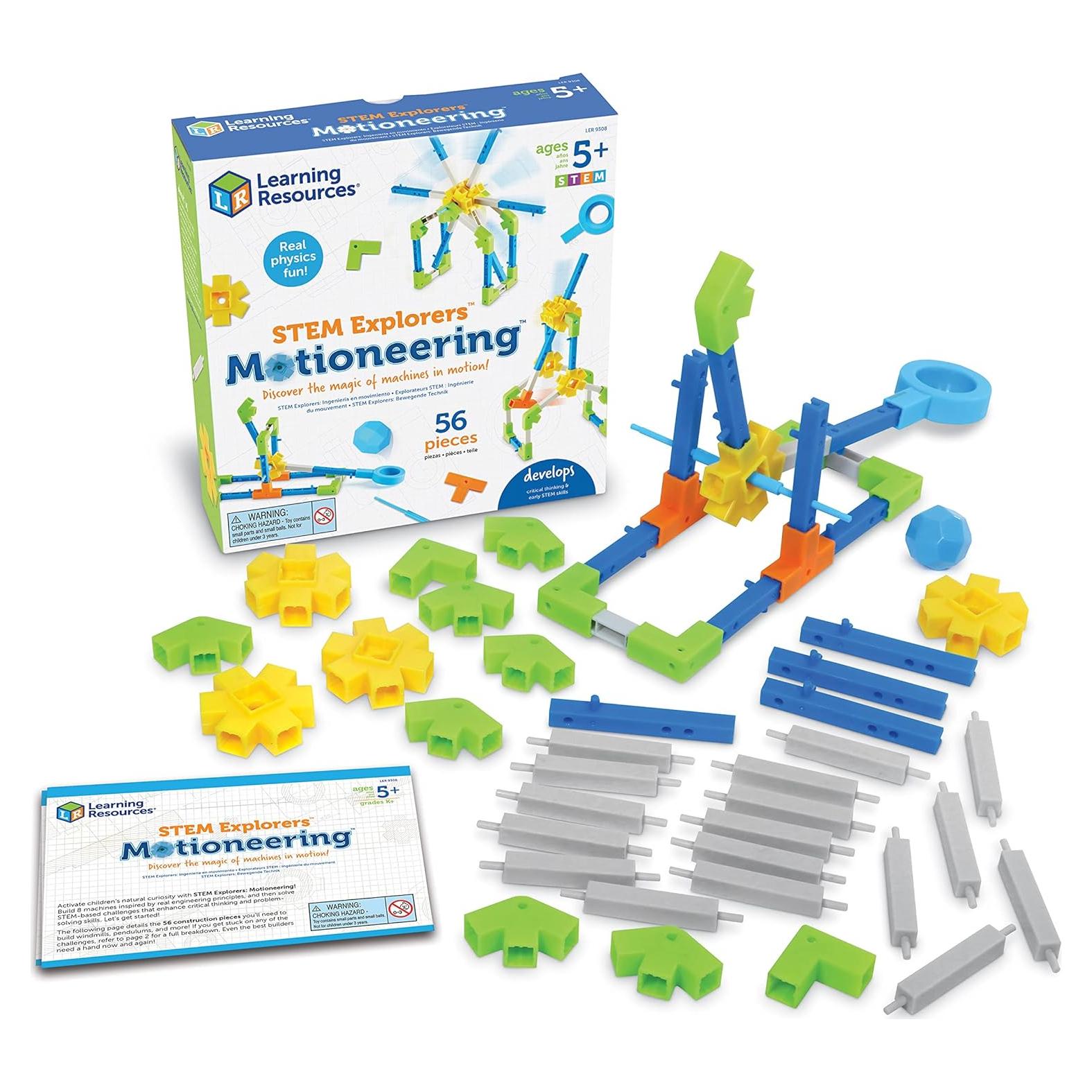 Juguete de Construcción STEM Recursos de Aprendizaje 56 Piezas