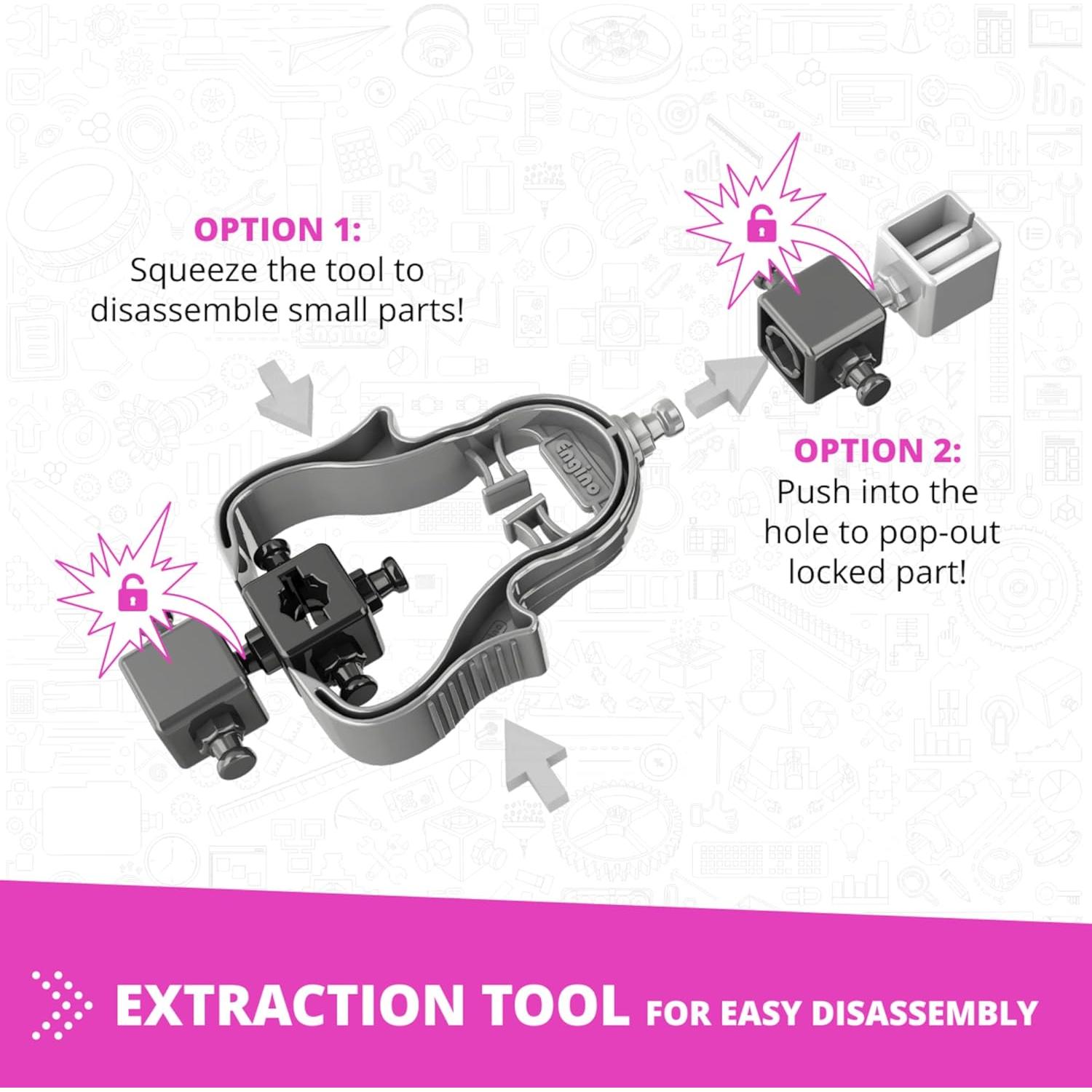 Engino Set de Construcción STEM 15 Modelos para Niñas 6+