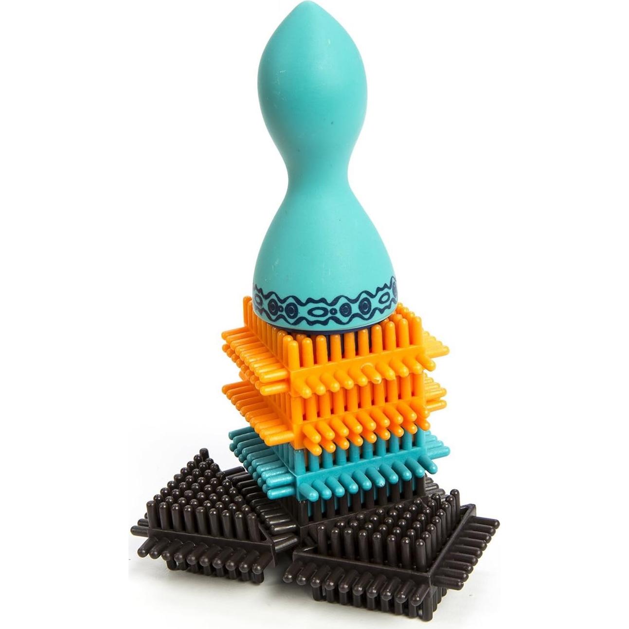 Bloques de Cerda B. Stackadoos - 68 Piezas Interconectables