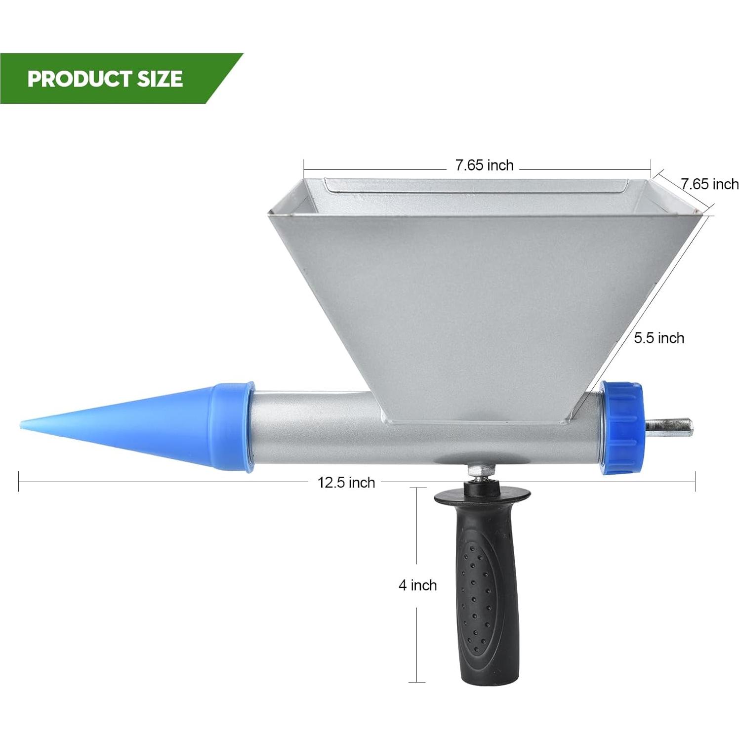Pistola de Calafateo Auger BOXmime con 5 Boquillas - 3.18 kg