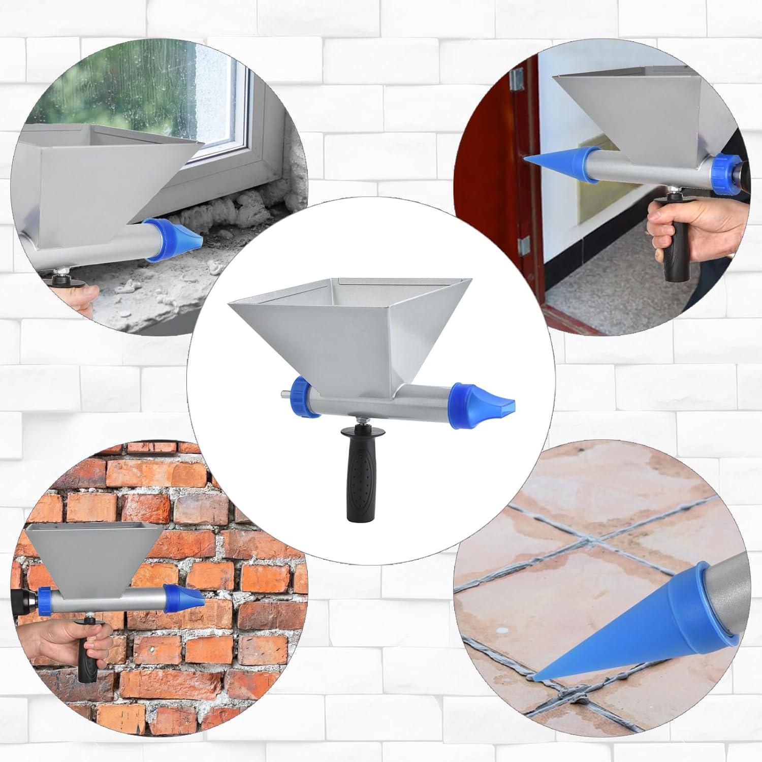 Pistola de Calafateo Auger BOXmime con 5 Boquillas - 3.18 kg