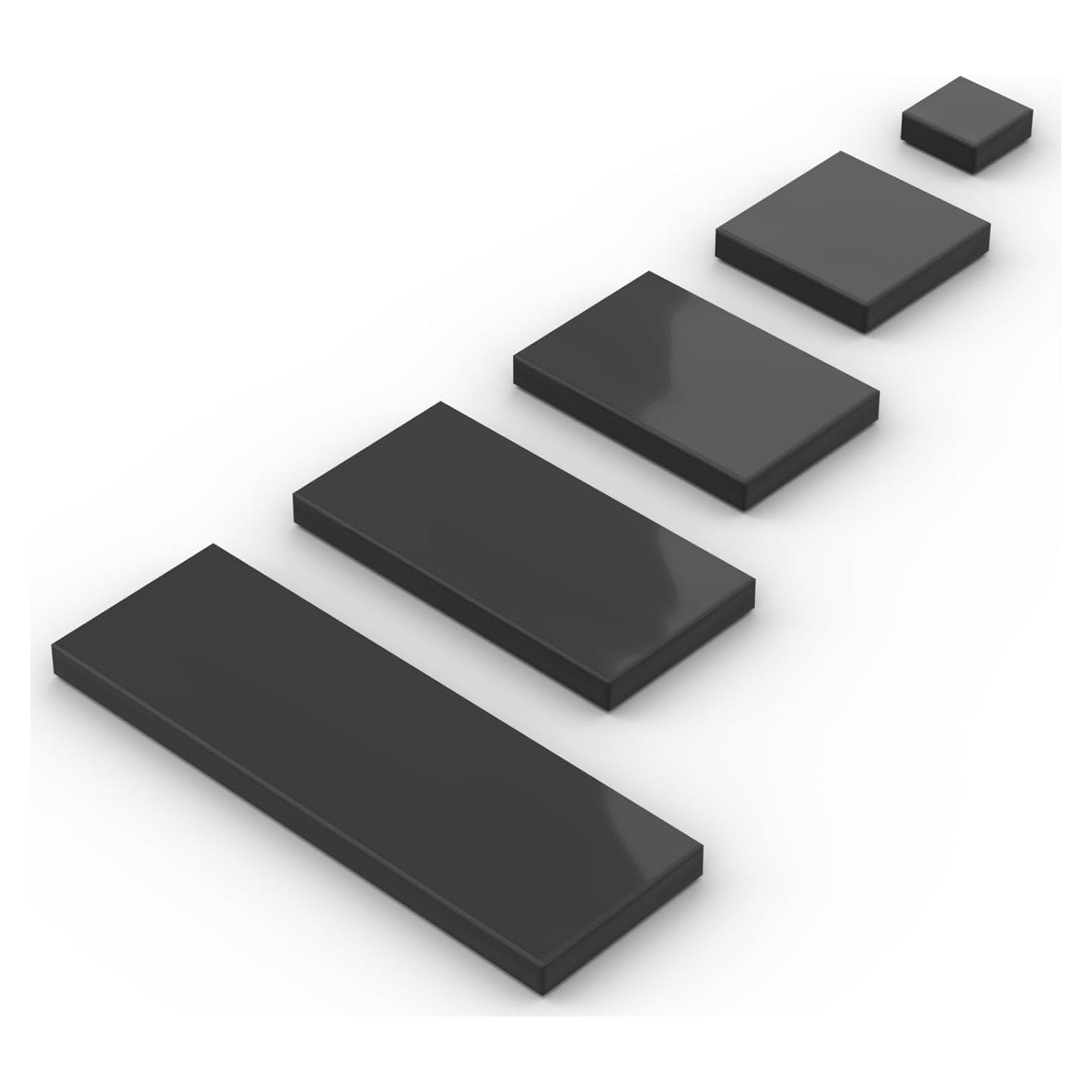 Set de 100 Ladrillos de Construcción MOCSNAIL Color Negro