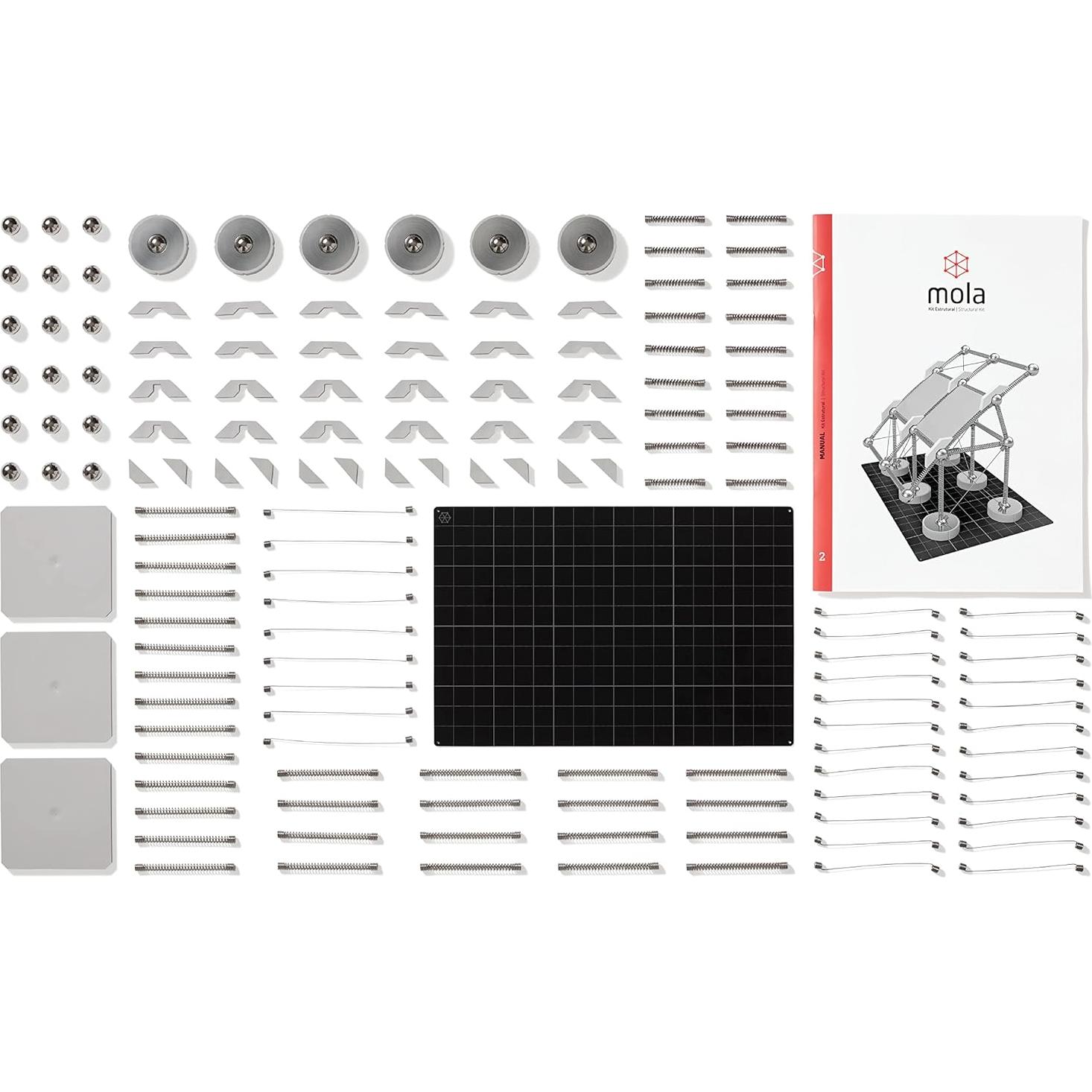 Kit Estructural Mola 2 | 145 Piezas para Educación en Ingeniería