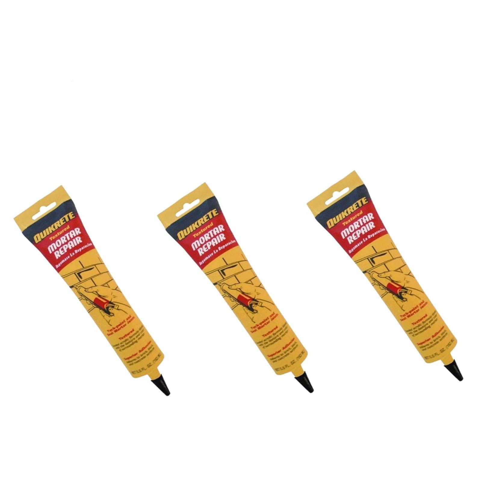 Reparación de Mortero Quikrete 3 Tubos 155.9 g Alta Viscosidad