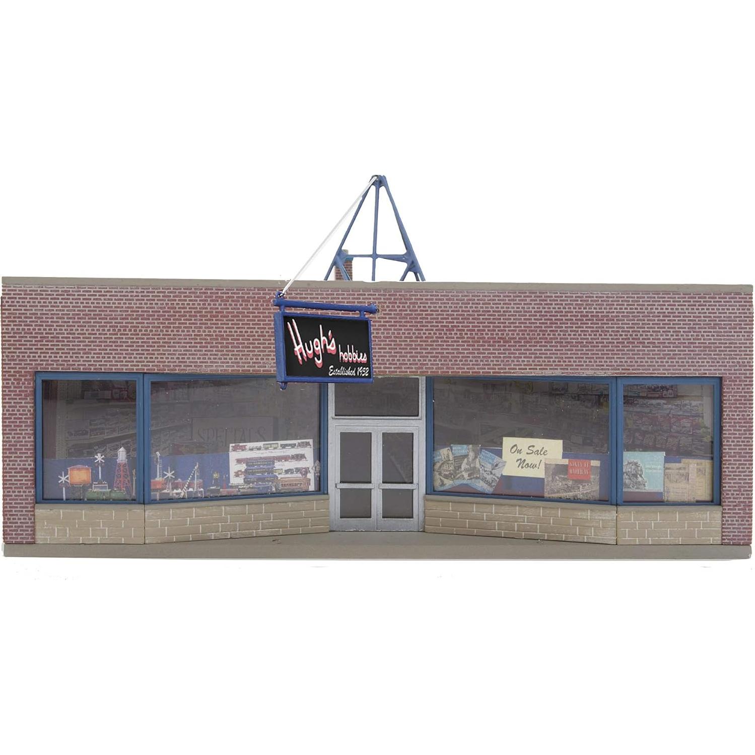 Kit de Maqueta Tienda de Hobby Walthers 20x3.8x29.8cm