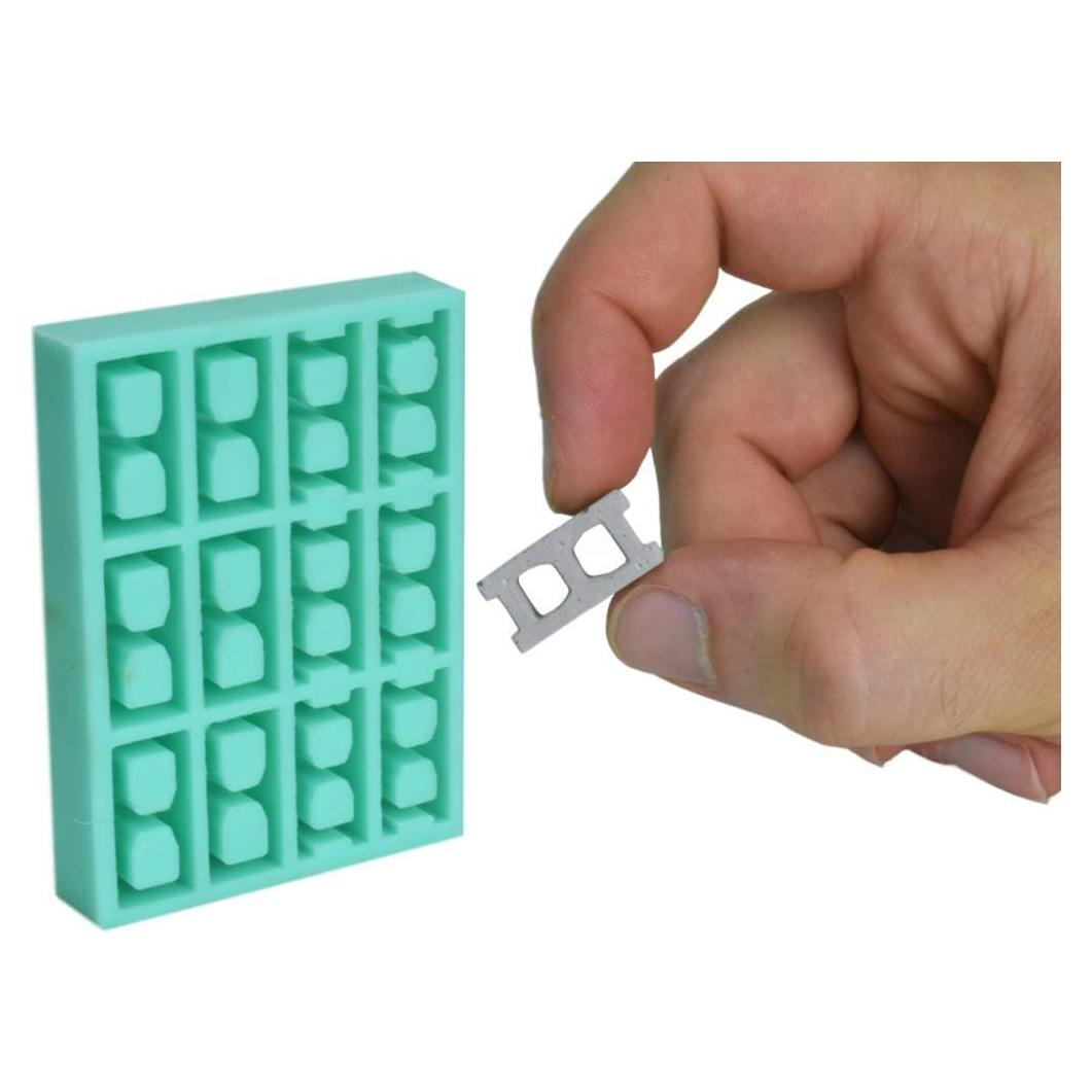 Molde de Bloque de Ceniza Miniatura Acacia Grove 1:18 Silicona