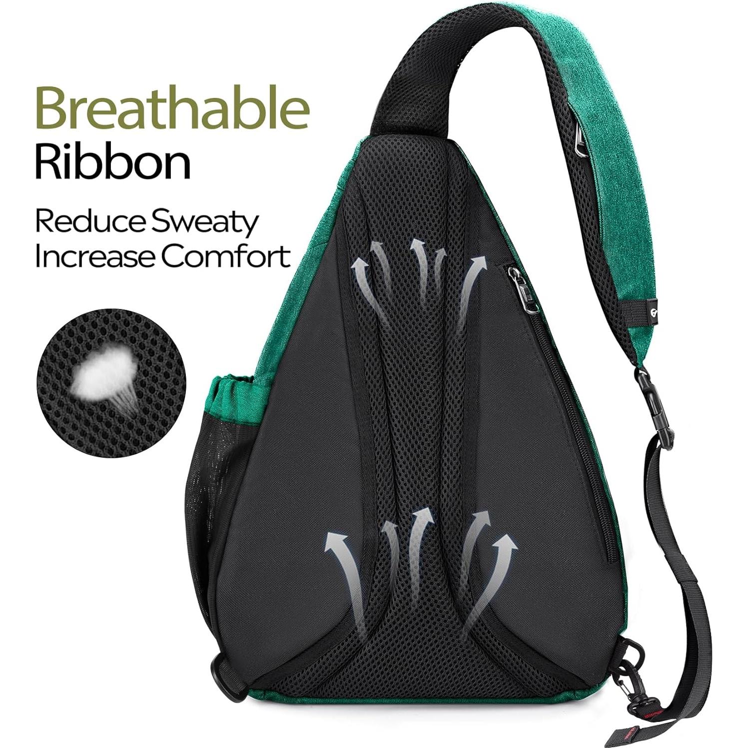 Bolsa Sling OutdoorMaster 12L Mochila Cruzada Unisex