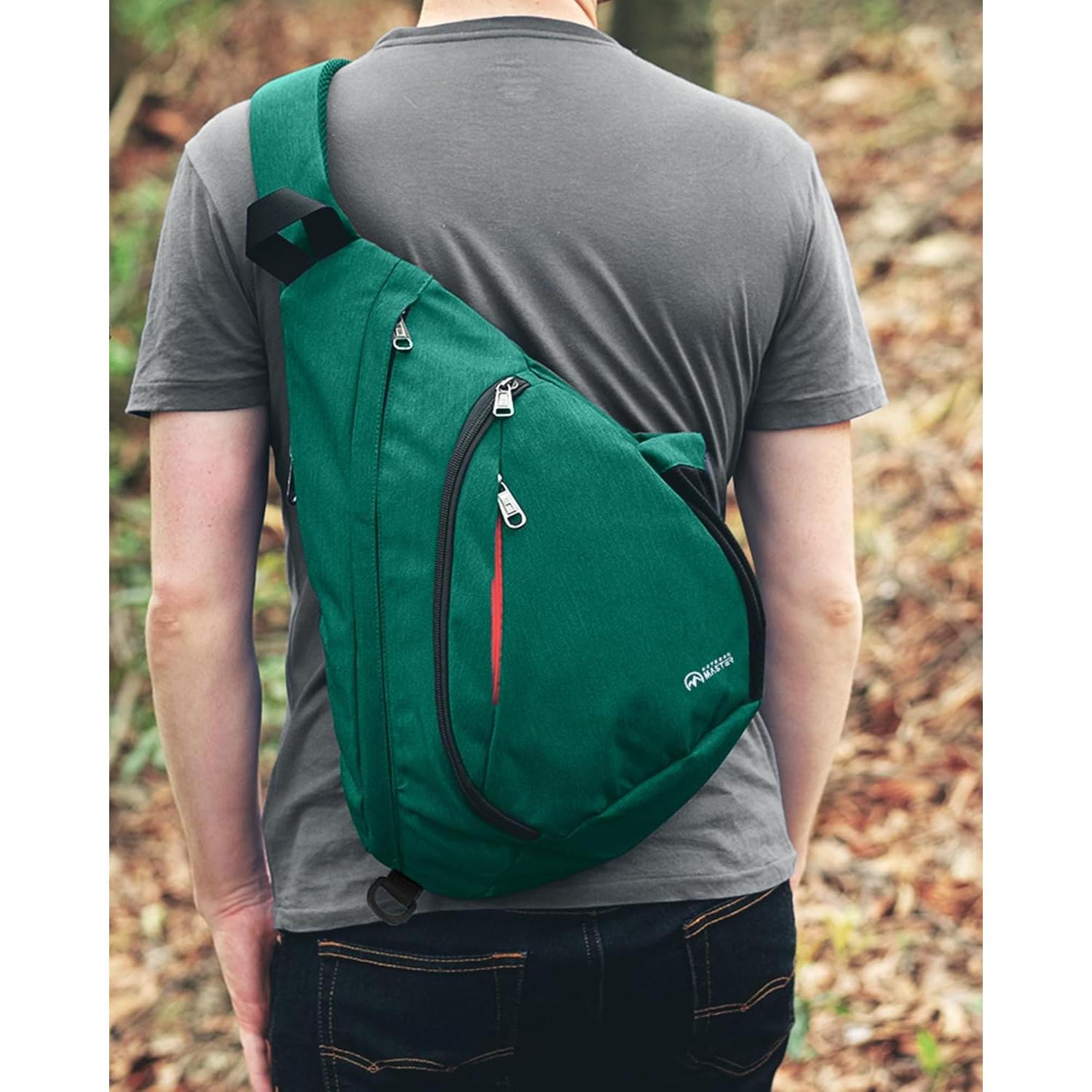 Bolsa Sling OutdoorMaster 12L Mochila Cruzada Unisex