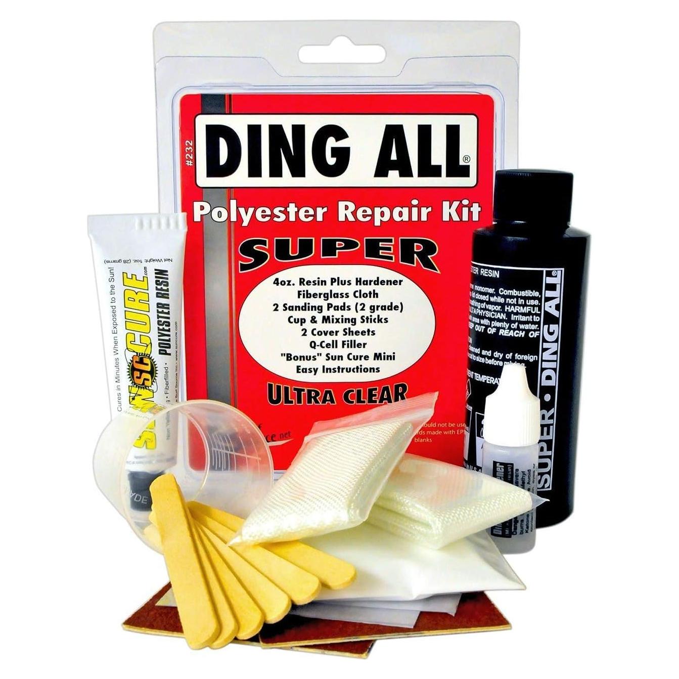 Kit de Reparación de Tablas de Surf Ding All 4 oz