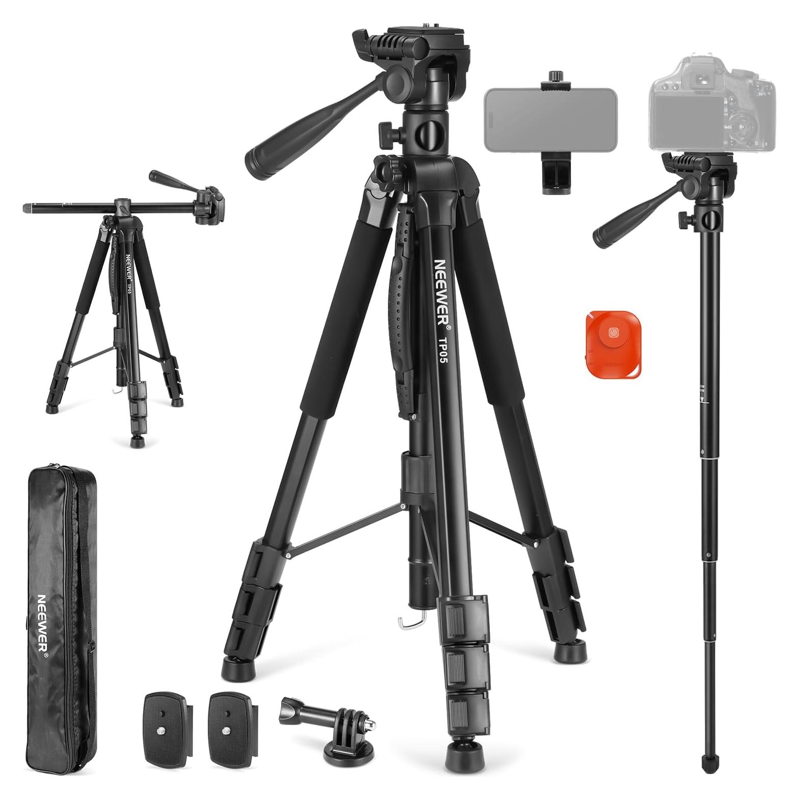 Trípode NEEWER TP05 para Video y Fotografía 7.98 kg