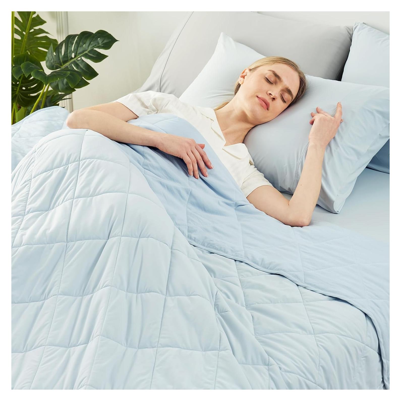 Manta Fresca Q-Max 0.4 127x178 cm para Dormir Cómoda
