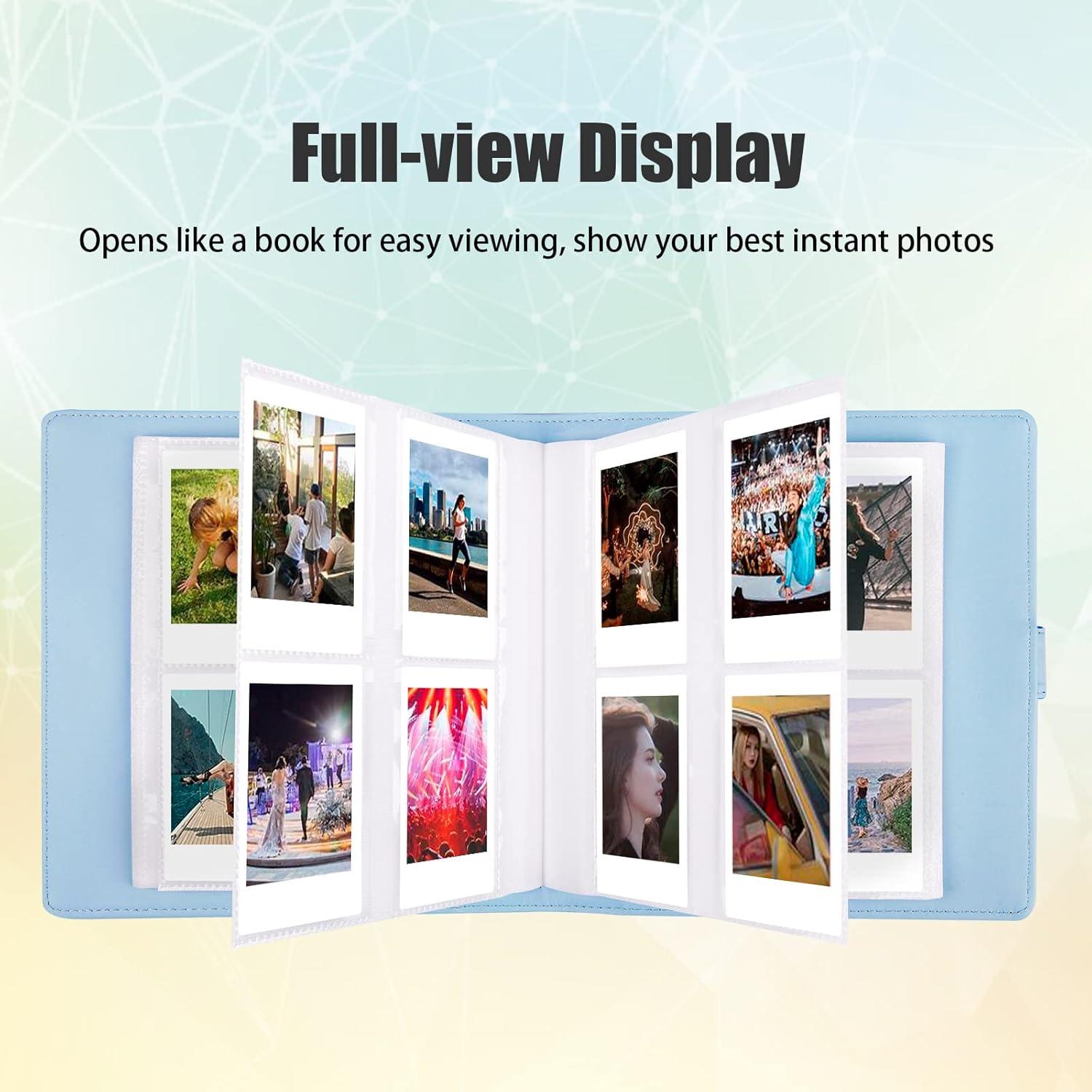 Álbum de Fotos Veicevol 256 Bolsillos para Fujifilm Instax Mini