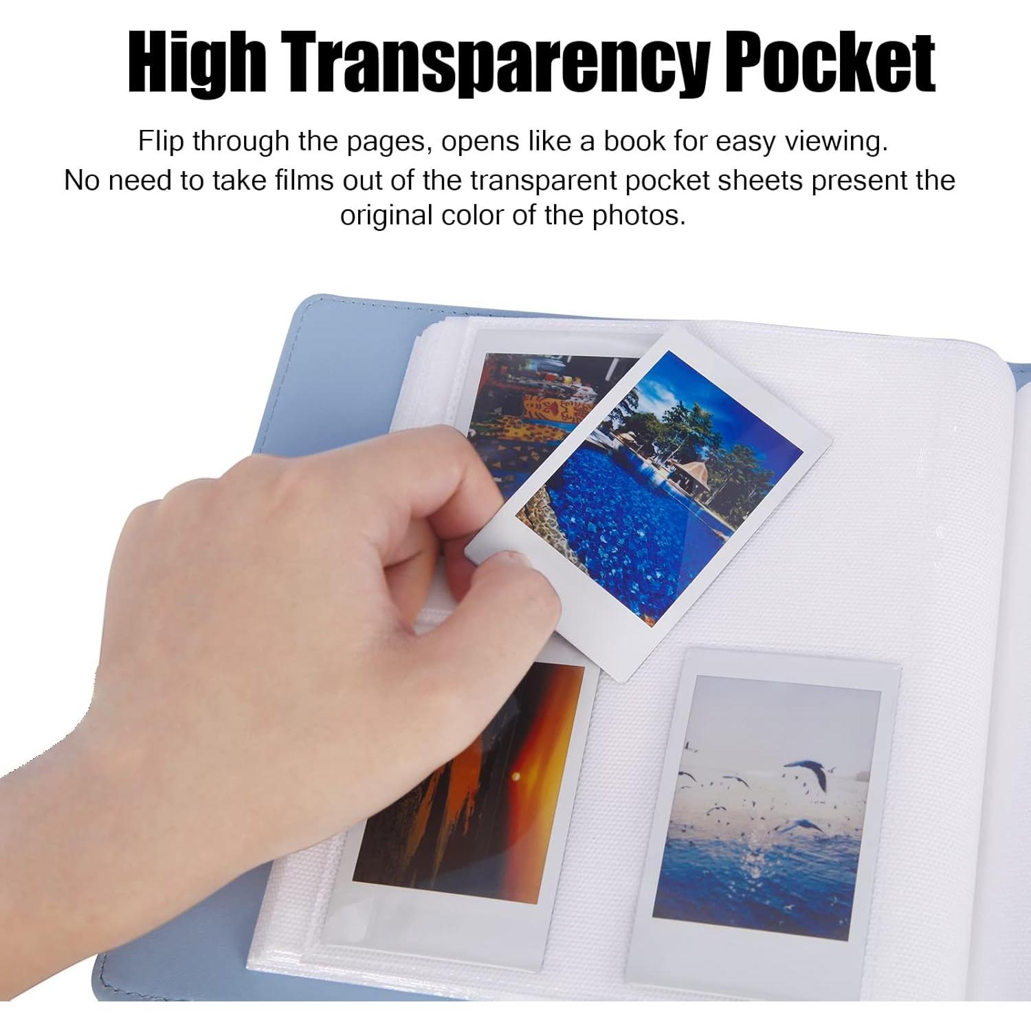 Álbum de Fotos Veicevol 256 Bolsillos para Fujifilm Instax Mini