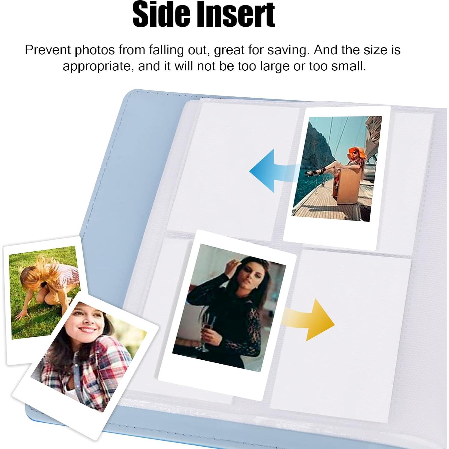 Álbum de Fotos Veicevol 256 Bolsillos para Fujifilm Instax Mini