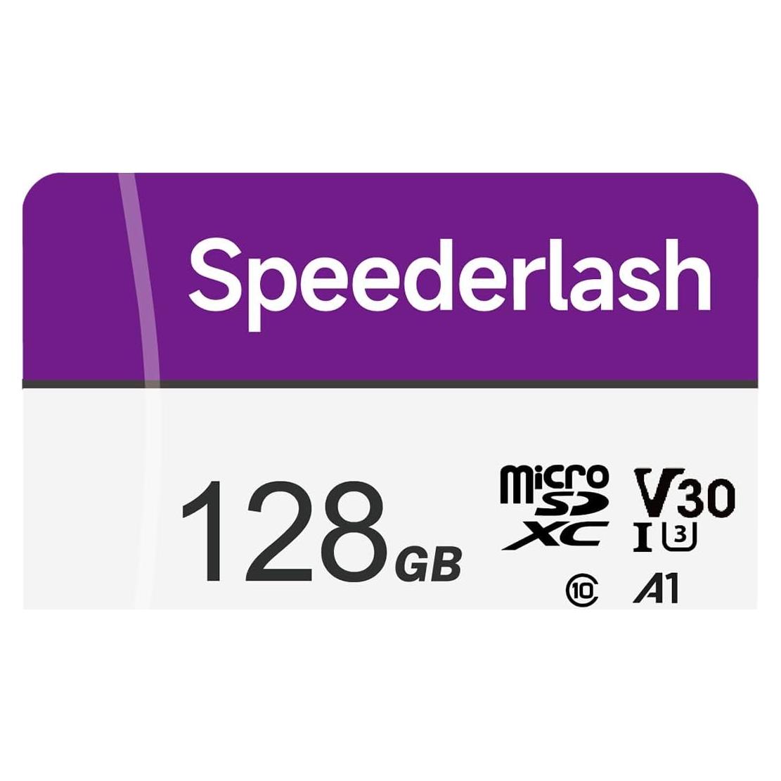 Tarjeta Micro SDXC 128GB Speederlash U3 V30 90MB/s 4K