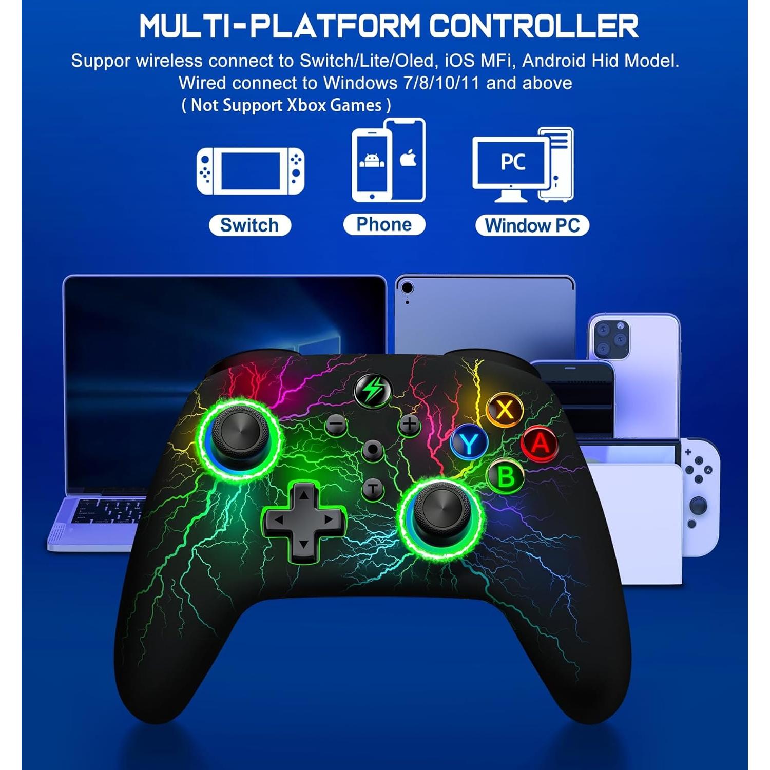 Controlador Pro Inalámbrico SVETAECHO para Nintendo Switch
