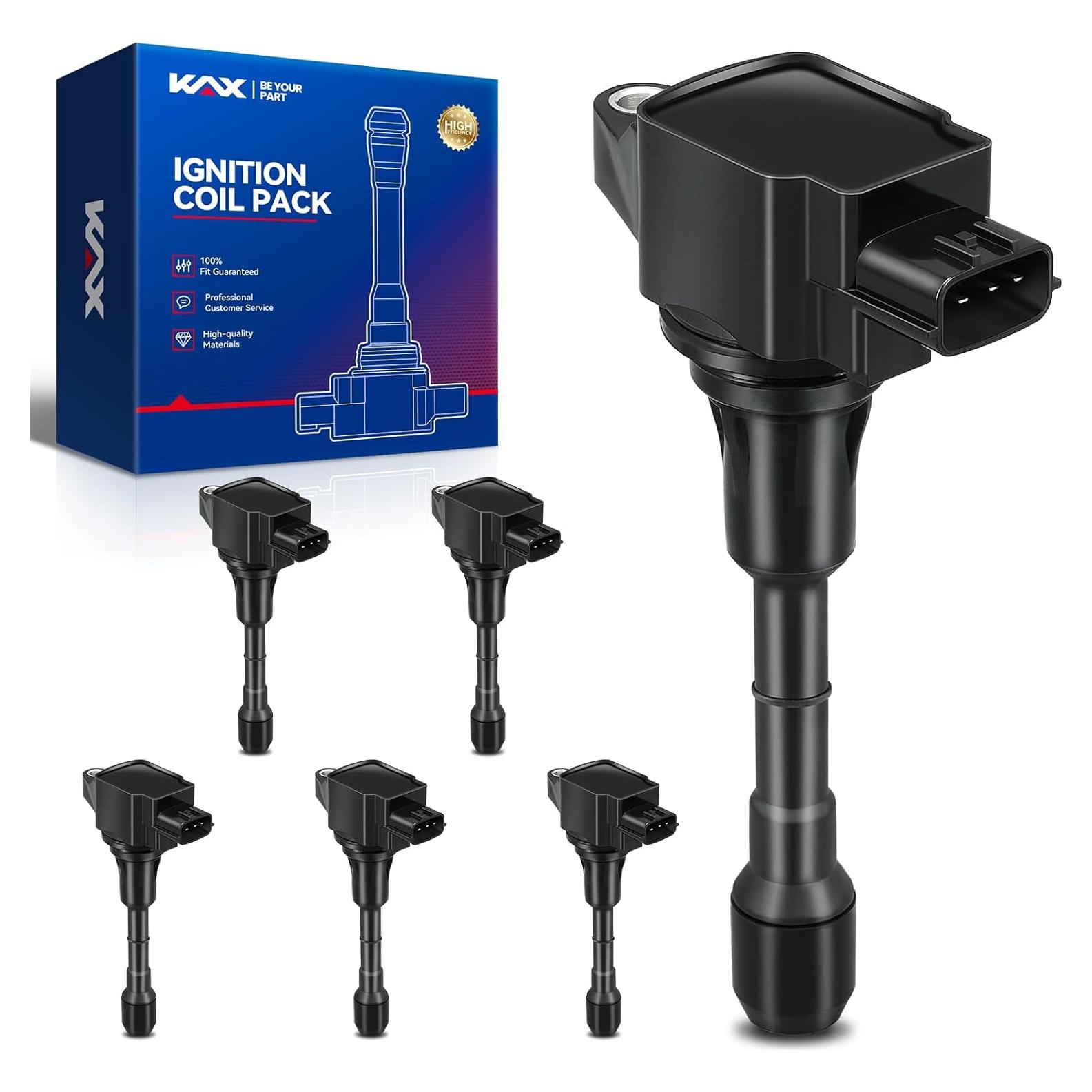 Bobinas de Encendido KAX UF550 6 Paquetes para Infiniti y Nissan