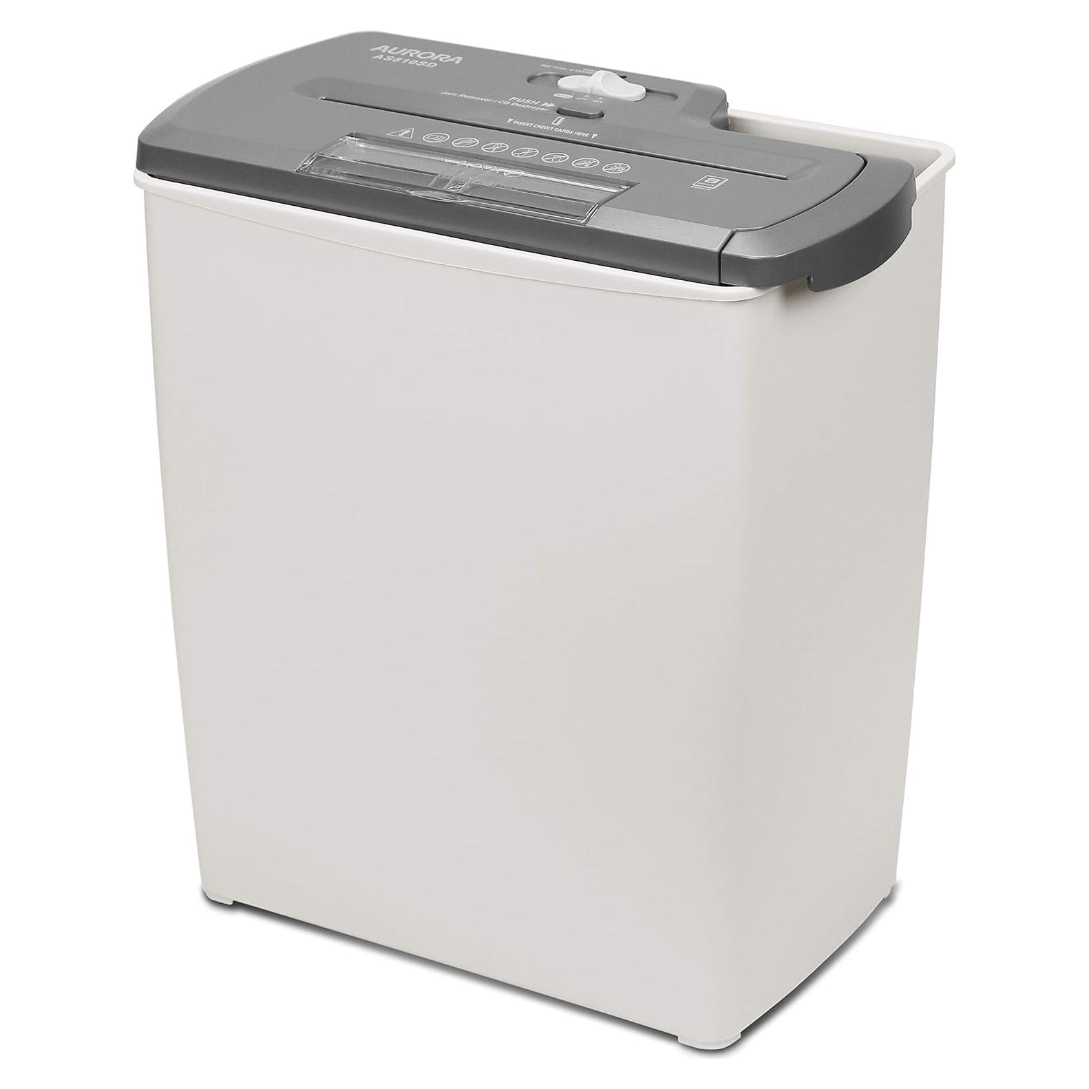 Trituradora de Papel Aurora AS810SD 8 Hojas Corte en Tiras