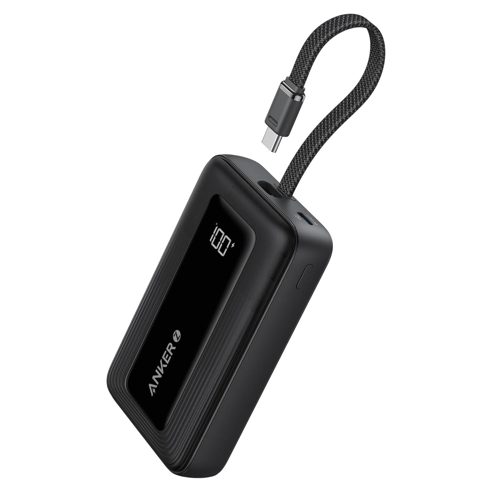 Cargador Portátil Anker A1688 10,000mAh 30W Carga Rápida USB-C