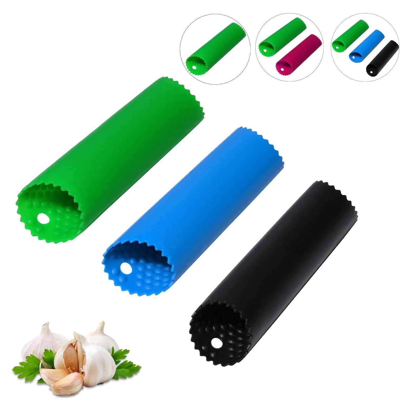 Pelador de Ajo Silicona Sinnsally 14 cm Fácil de Usar