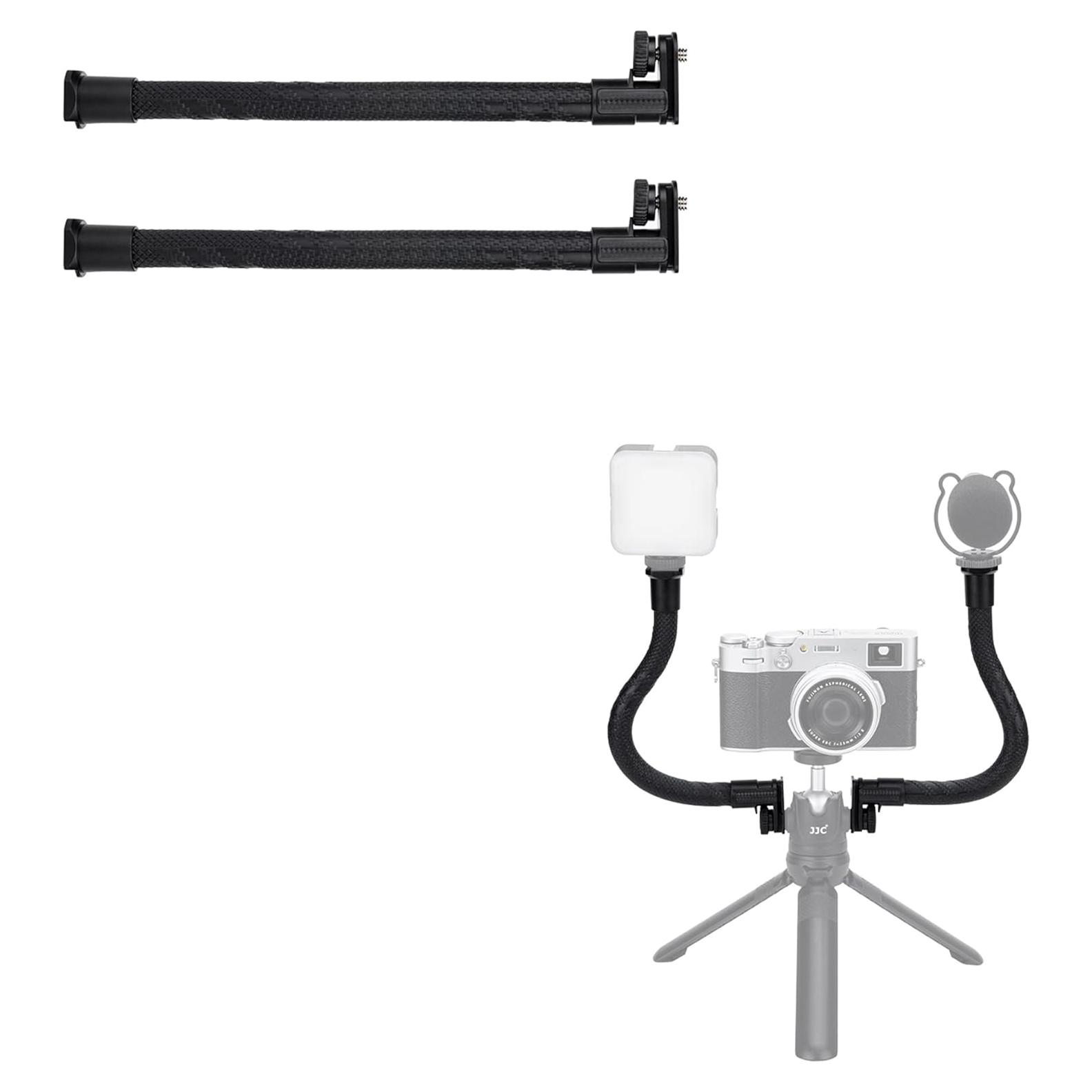 JJC Paquete de 2 Brazos de Extensión Flexibles para Micrófono