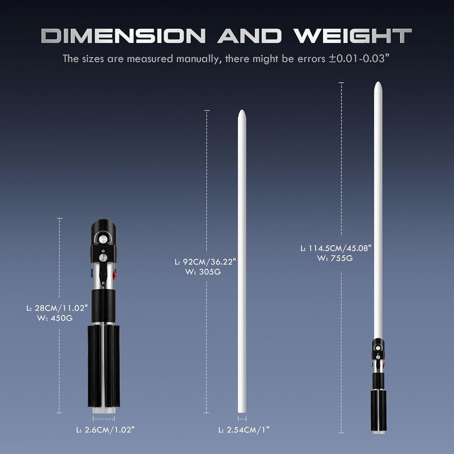 Sable de Luz Xenopixel 3.0 LordSaber 92cm 34 Sonidos RGB