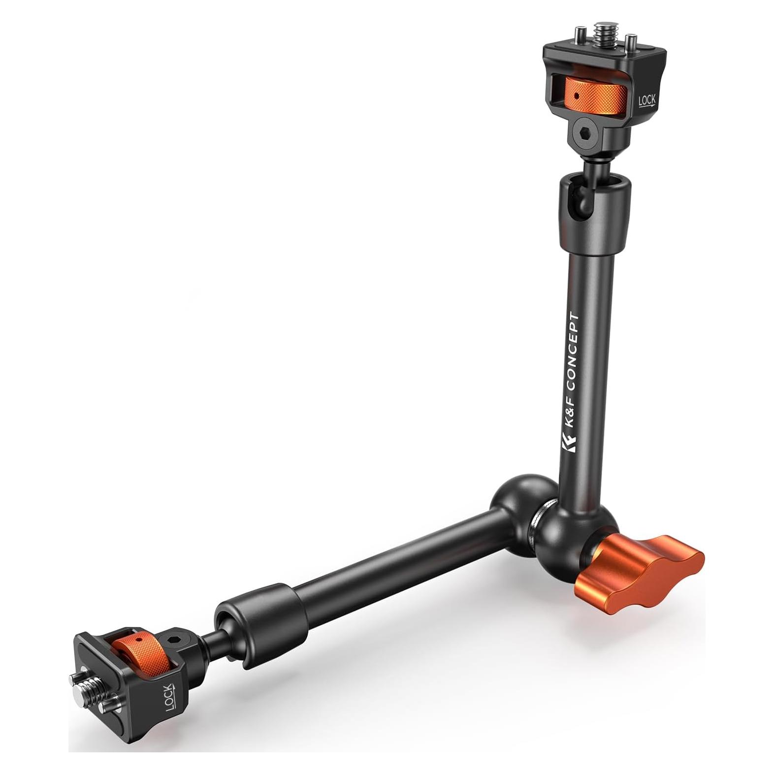 Brazo Mágico K&F CONCEPT 27.94 cm con Tornillo 1/4"