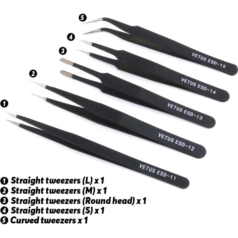 Juego de Herramientas para Modelistas Rustark 21 Piezas