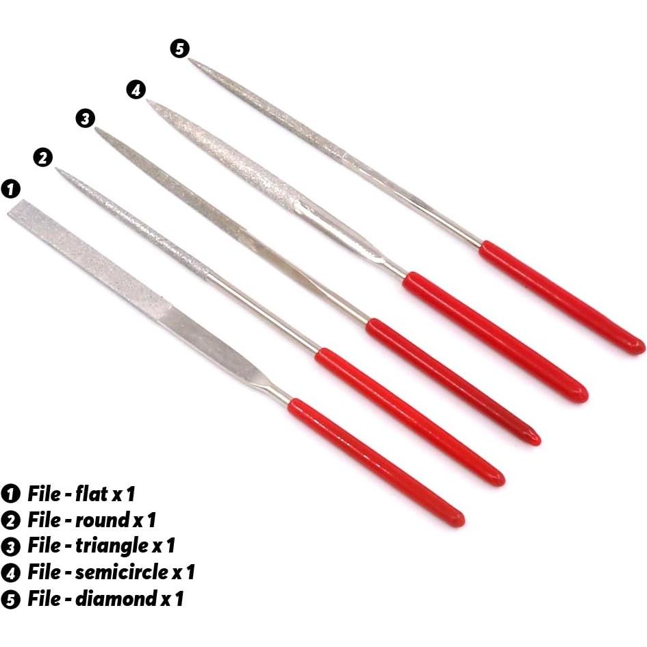 Juego de Herramientas para Modelistas Rustark 21 Piezas
