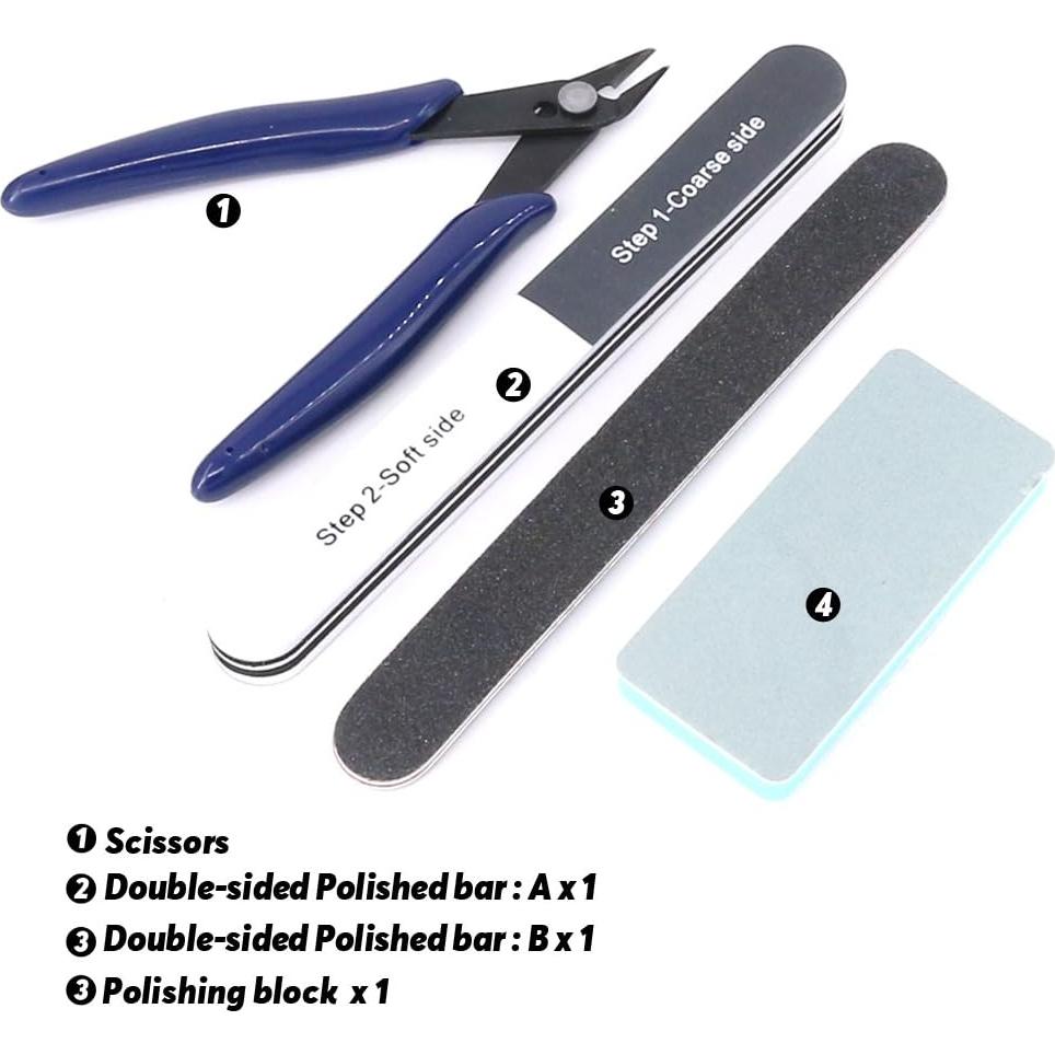 Juego de Herramientas para Modelistas Rustark 21 Piezas