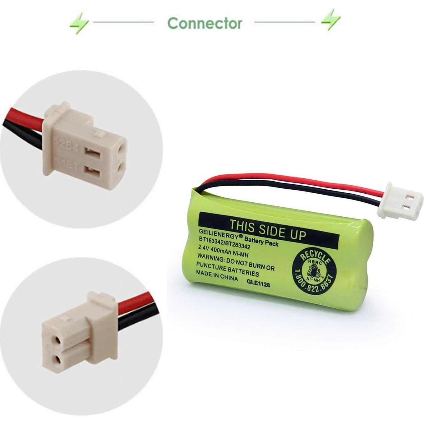 Batería GEILIENERGY BT183342 Compatible para Teléfonos Inalámbricos