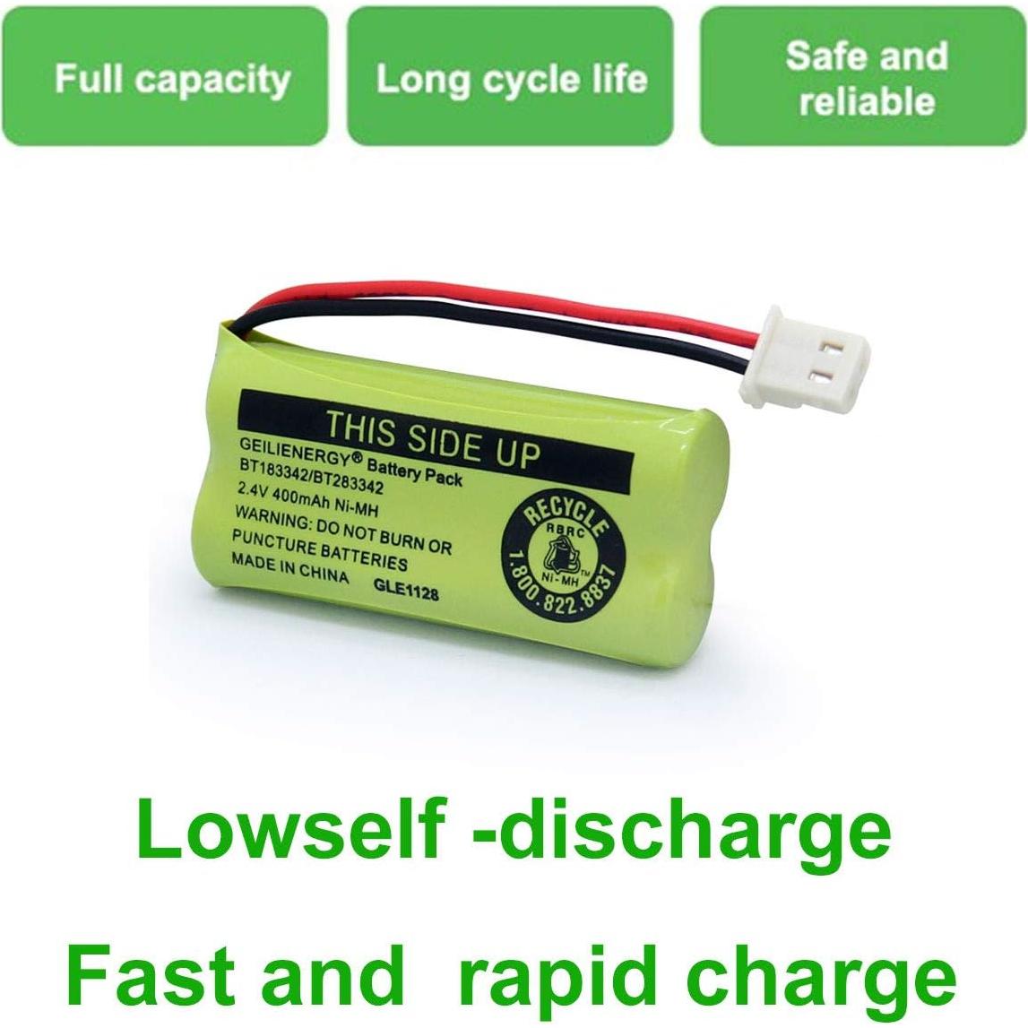 Batería GEILIENERGY BT183342 Compatible para Teléfonos Inalámbricos