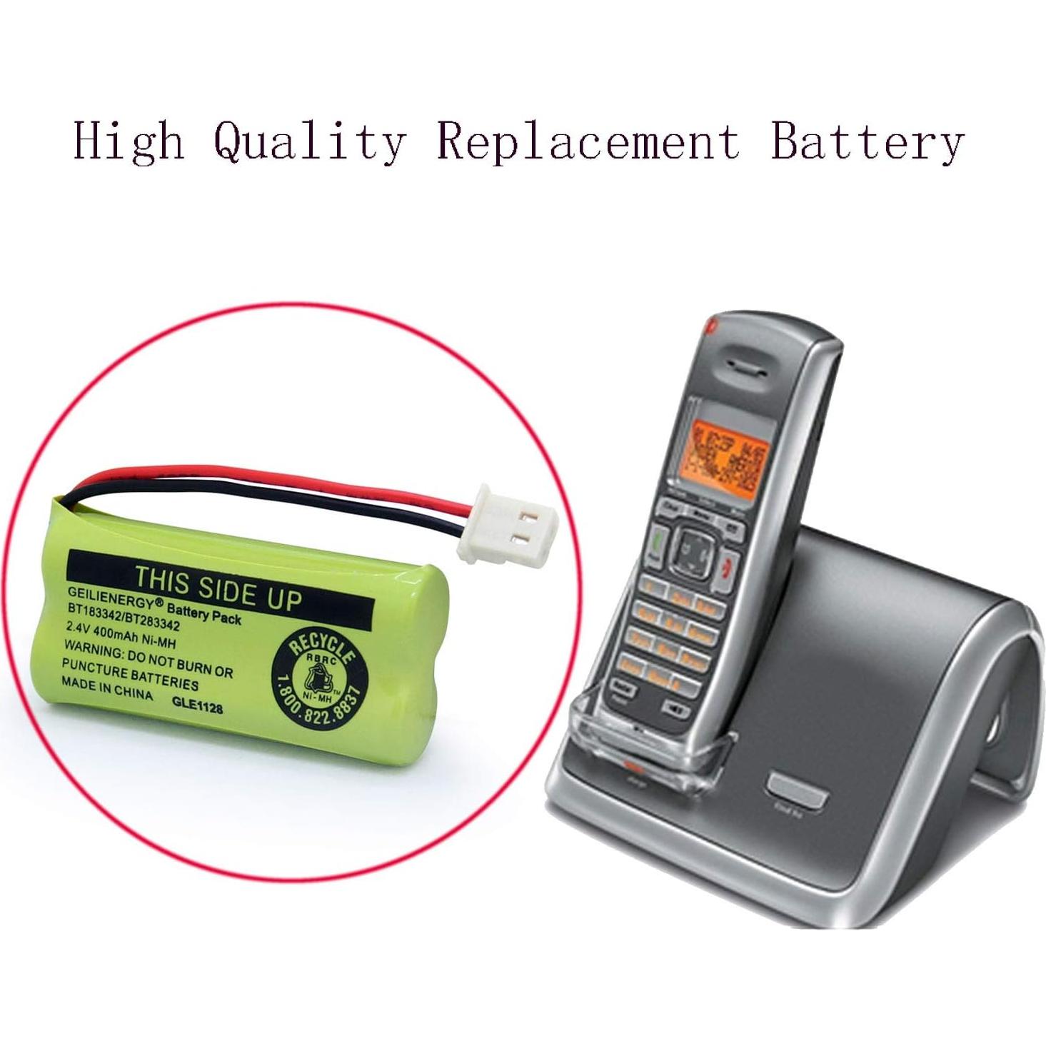 Batería GEILIENERGY BT183342 Compatible para Teléfonos Inalámbricos