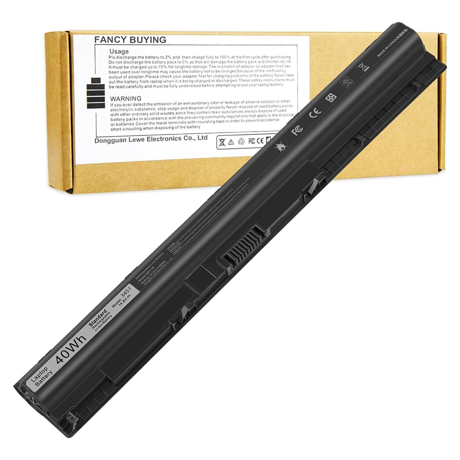 Batería Li-ion M5Y1K para Dell Inspiron 14 15 17 40Wh