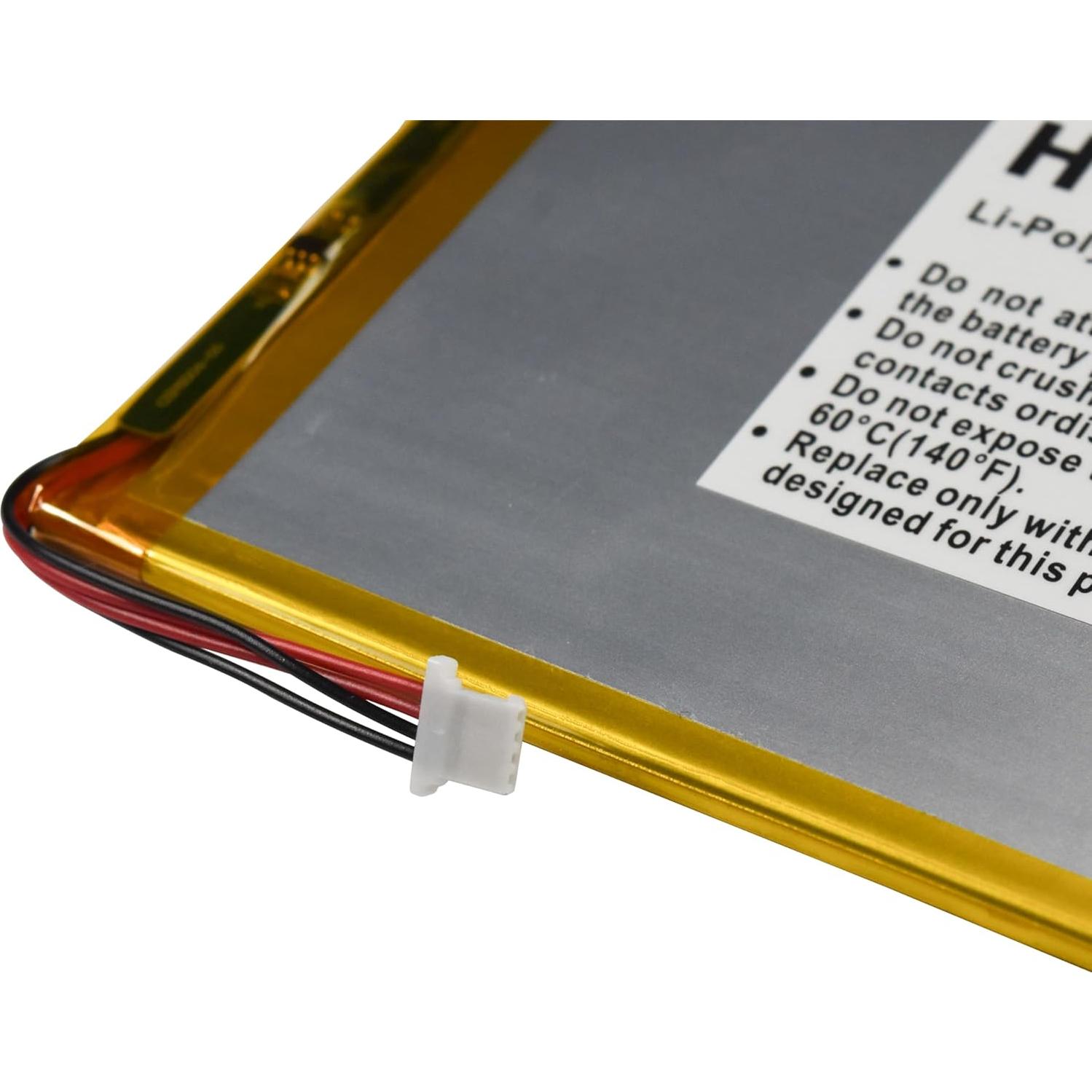 Batería Recargable HQRP 3.7V 4600mAh para Tableta RCA Viking Pro 10"