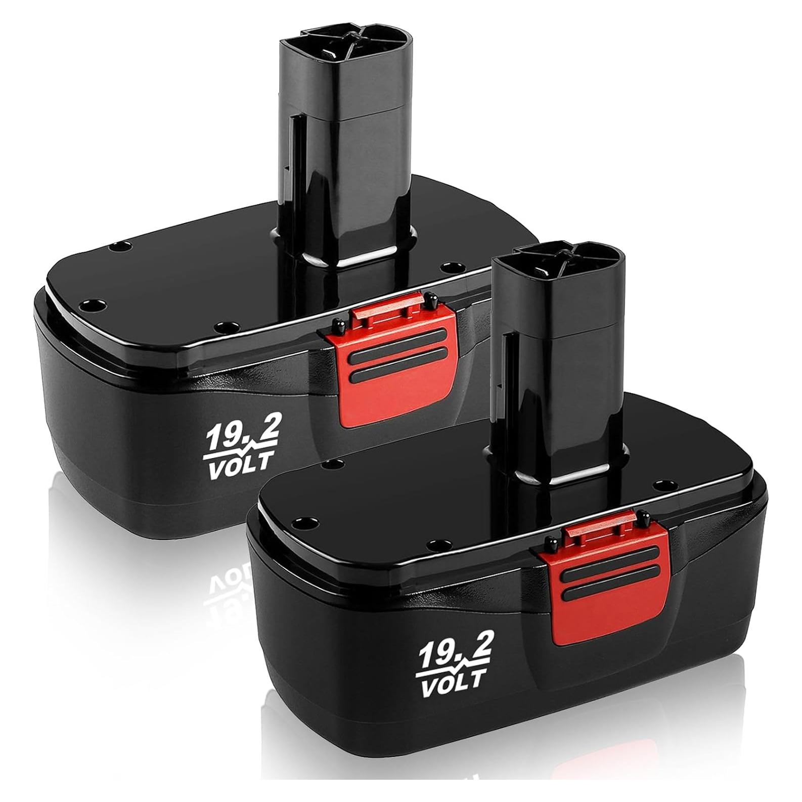 2 Baterías de Reemplazo 4.5Ah Craftsman 19.2V Ni-MH