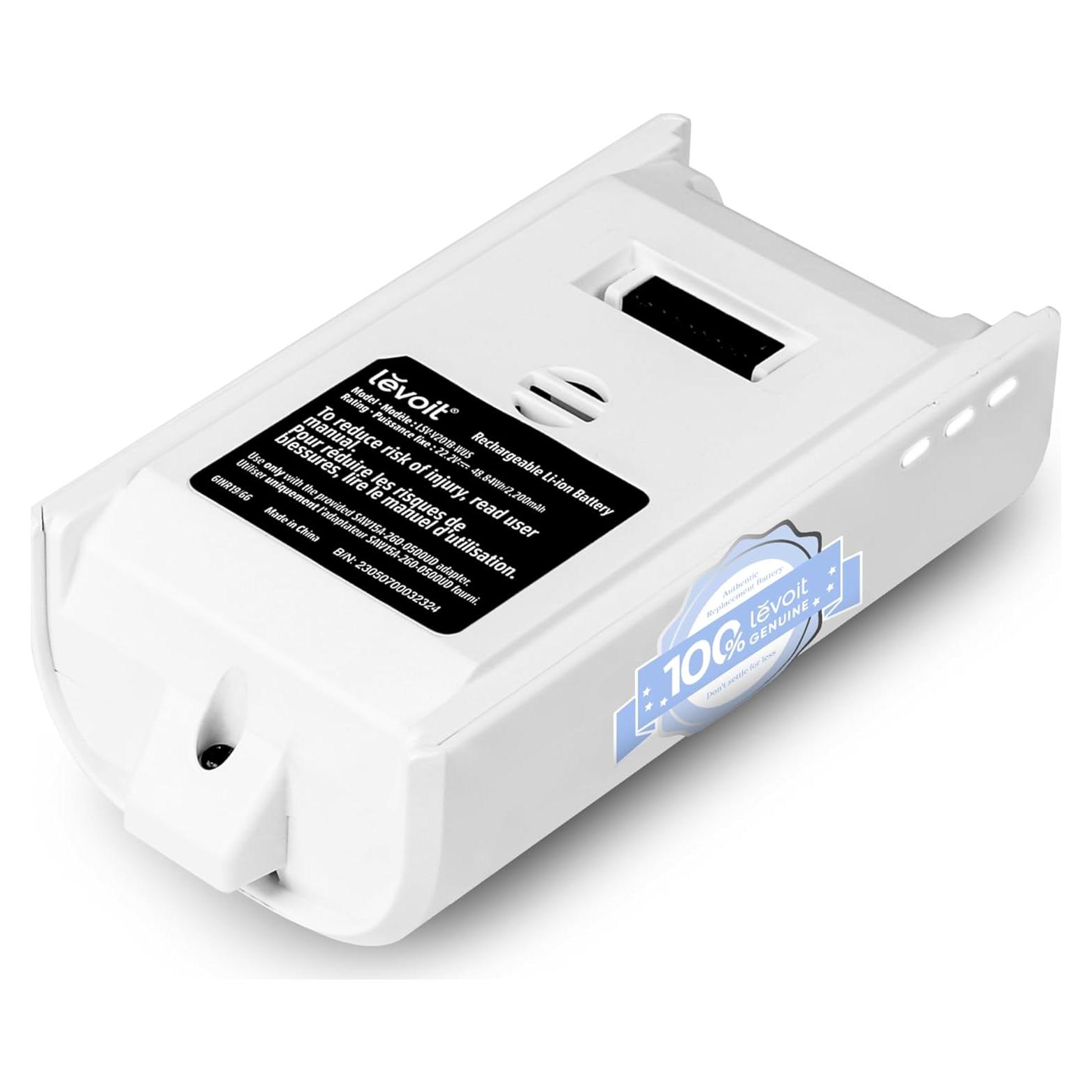 Batería Repuesto Aspiradora Inalámbrica LEVOIT LVAC-200 2200mAh