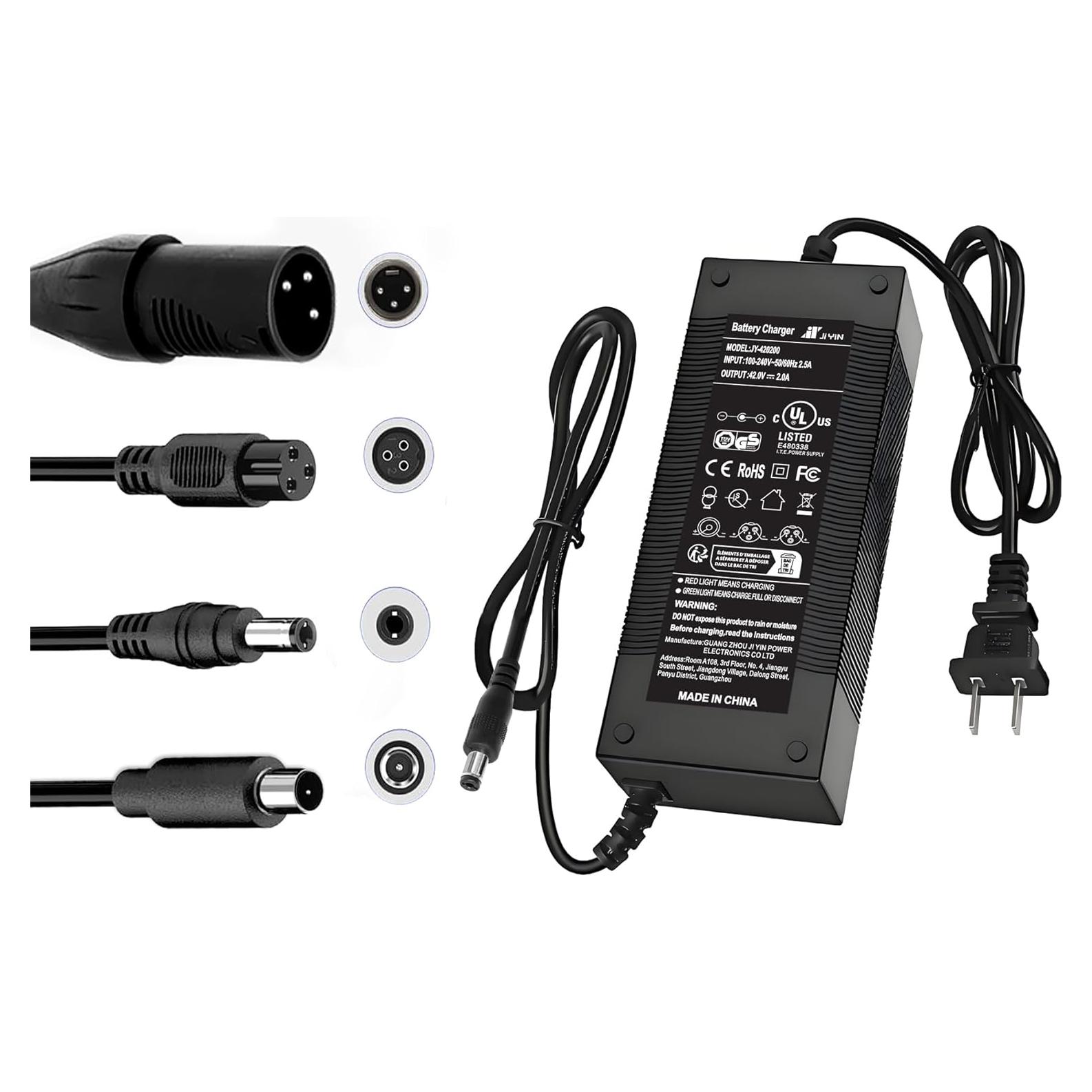 Cargador Eléctrico 42V 2A para Scooter y Hoverboard GOTRAX