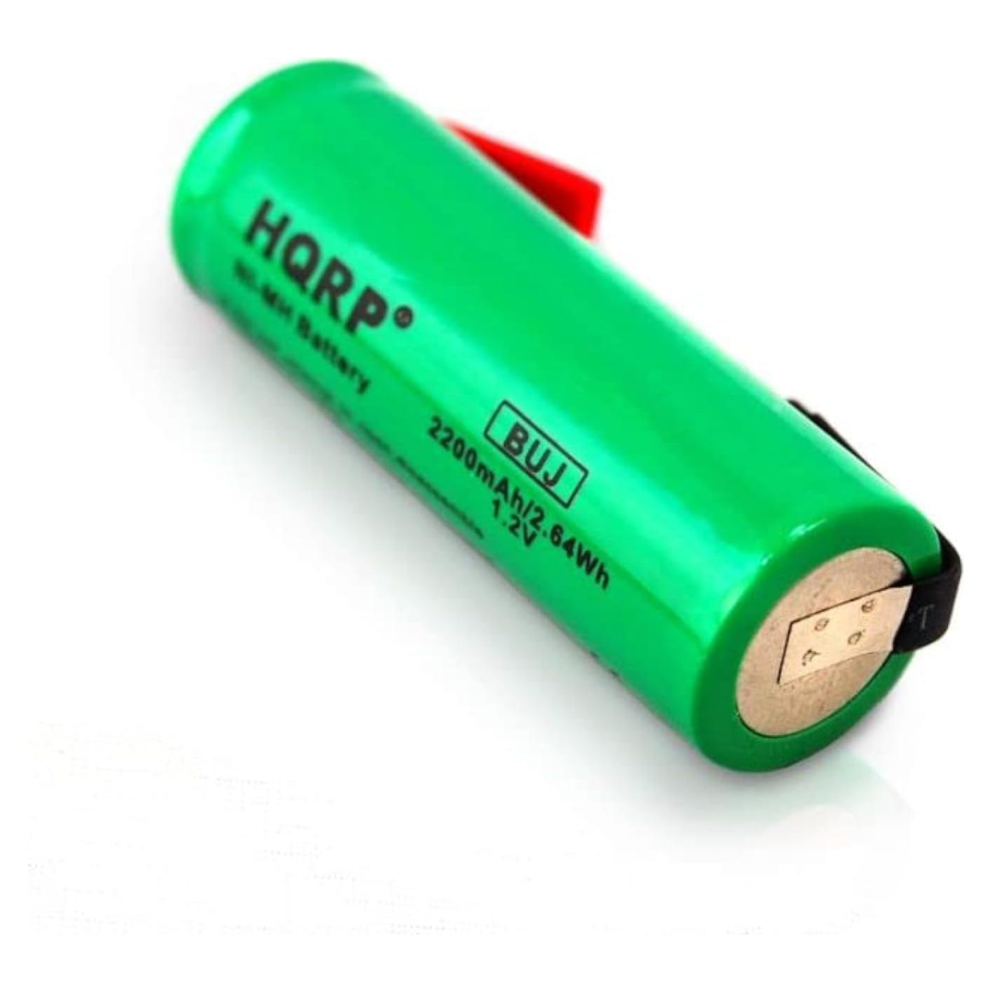 Batería Recargable HQRP 49x17mm para Cepillo Braun Triumph