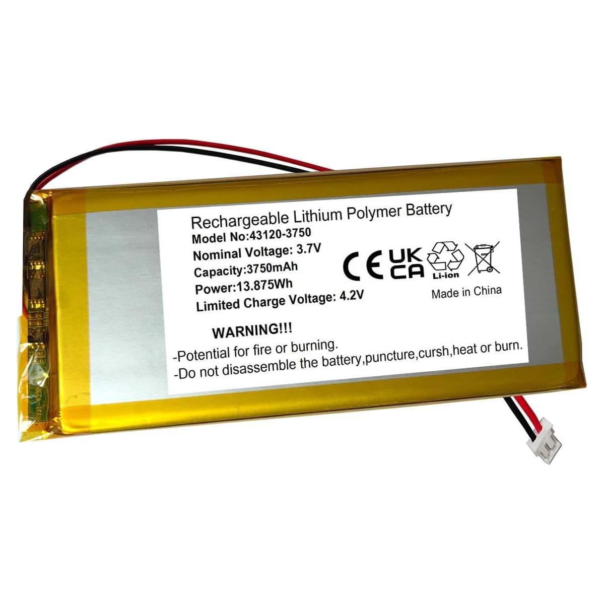 Batería recargable 3750mAh AOLIKES para teclado RK Royal KLUDGE